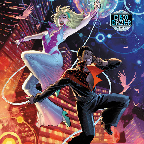 洋書 Miles Morales #23 variant Miles Morales: Spider-Man #23 Karen Darboe Disco Dazzler Variant