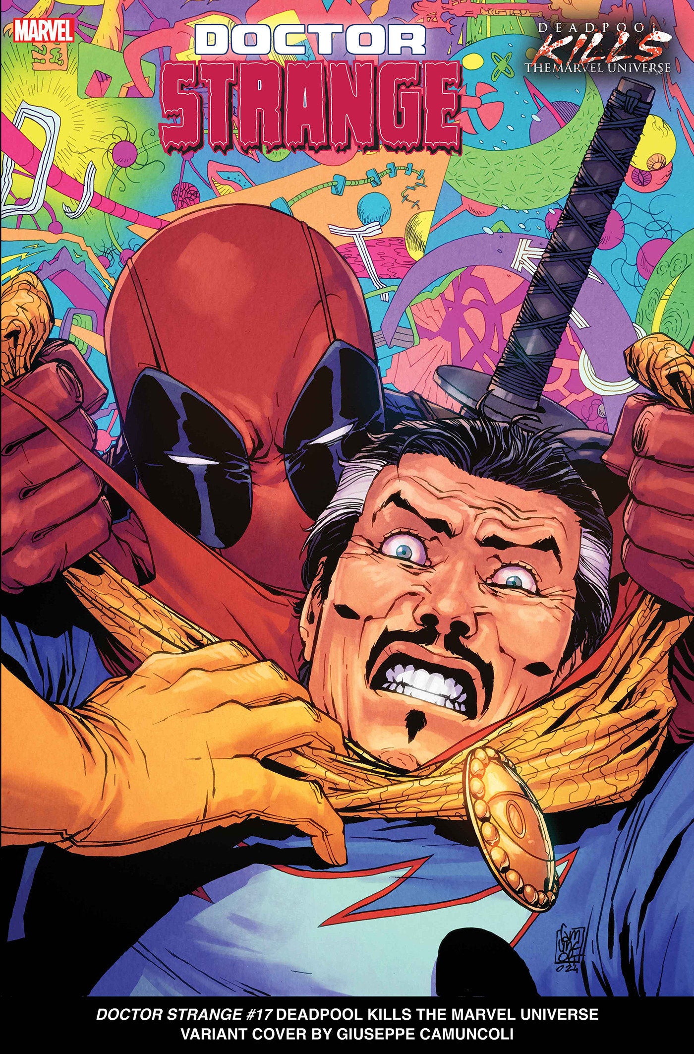 Doctor Strange #17 Giuseppe Camuncoli Deadpool Kills The Marvel Universe Variant [Bh]