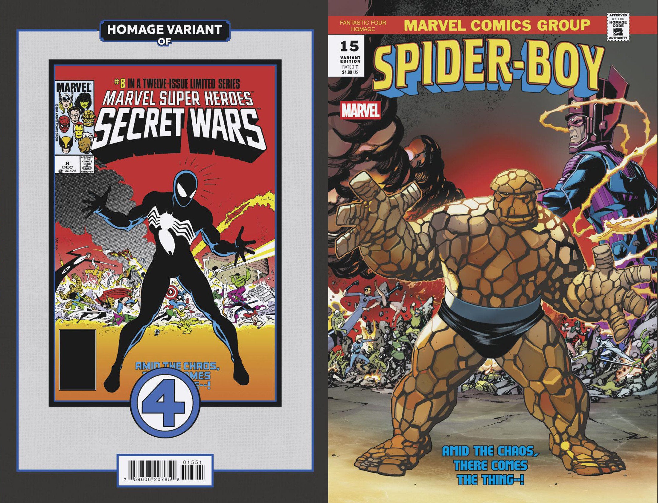 Spider-Boy #15 Mike McKone Fantastic Four Homage Variant