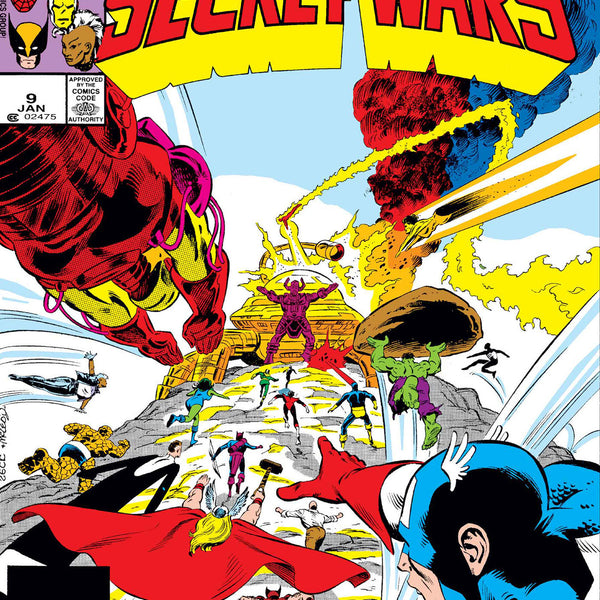 Marvel Super Heroes Secret Wars #9 Facsimile Edition
