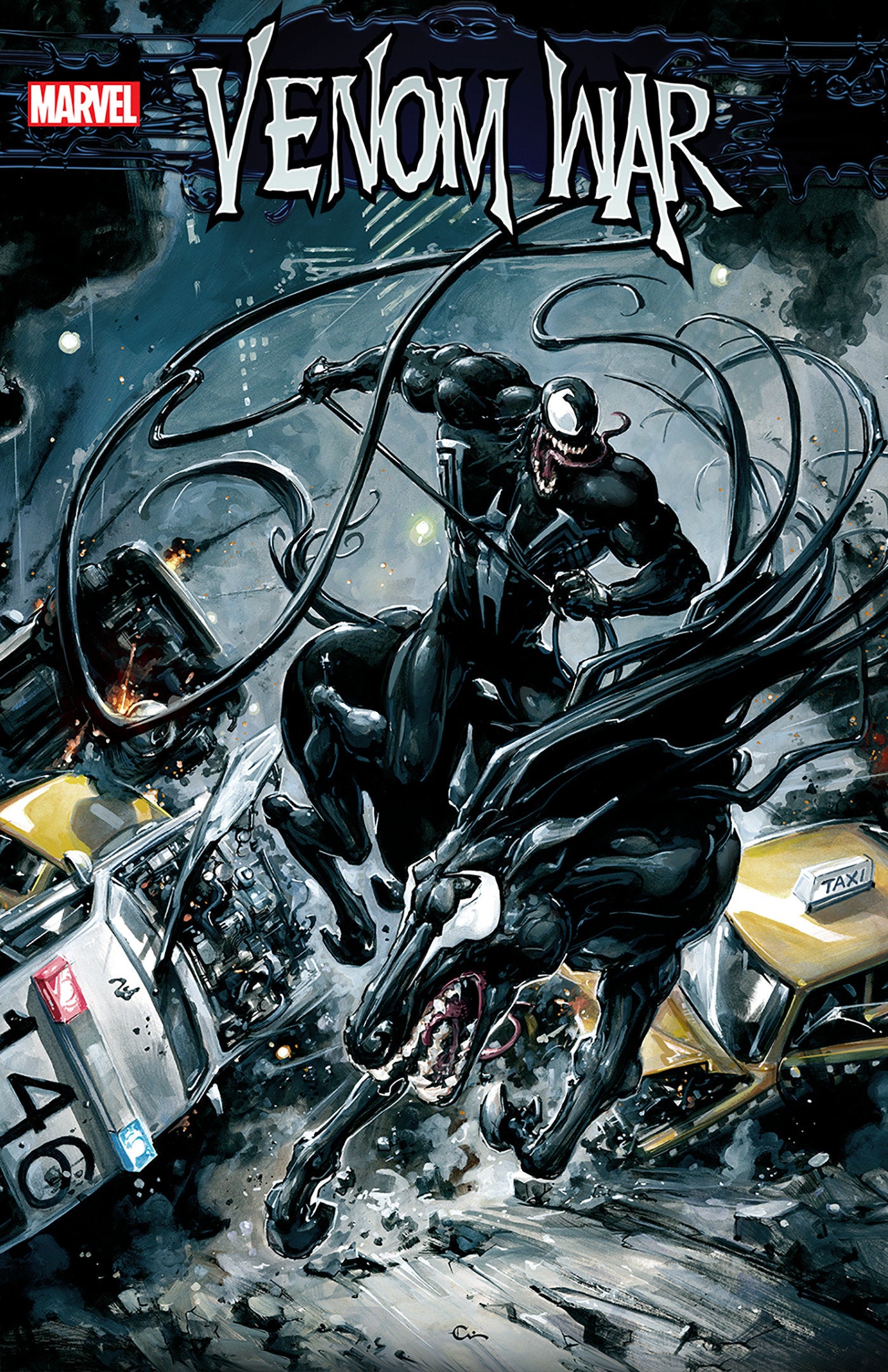 Venom War #2 Clayton Crain Venom Horse Variant [Vw]