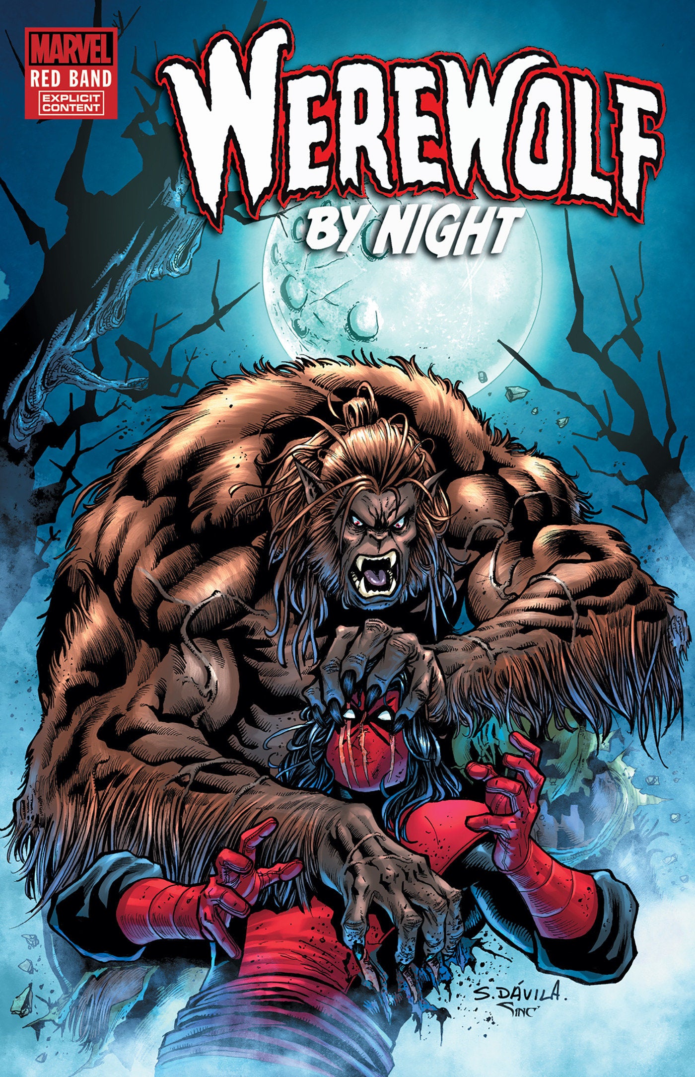 Werewolf By Night: Red Band #1 Sergio Davila Variant [Polybagged]