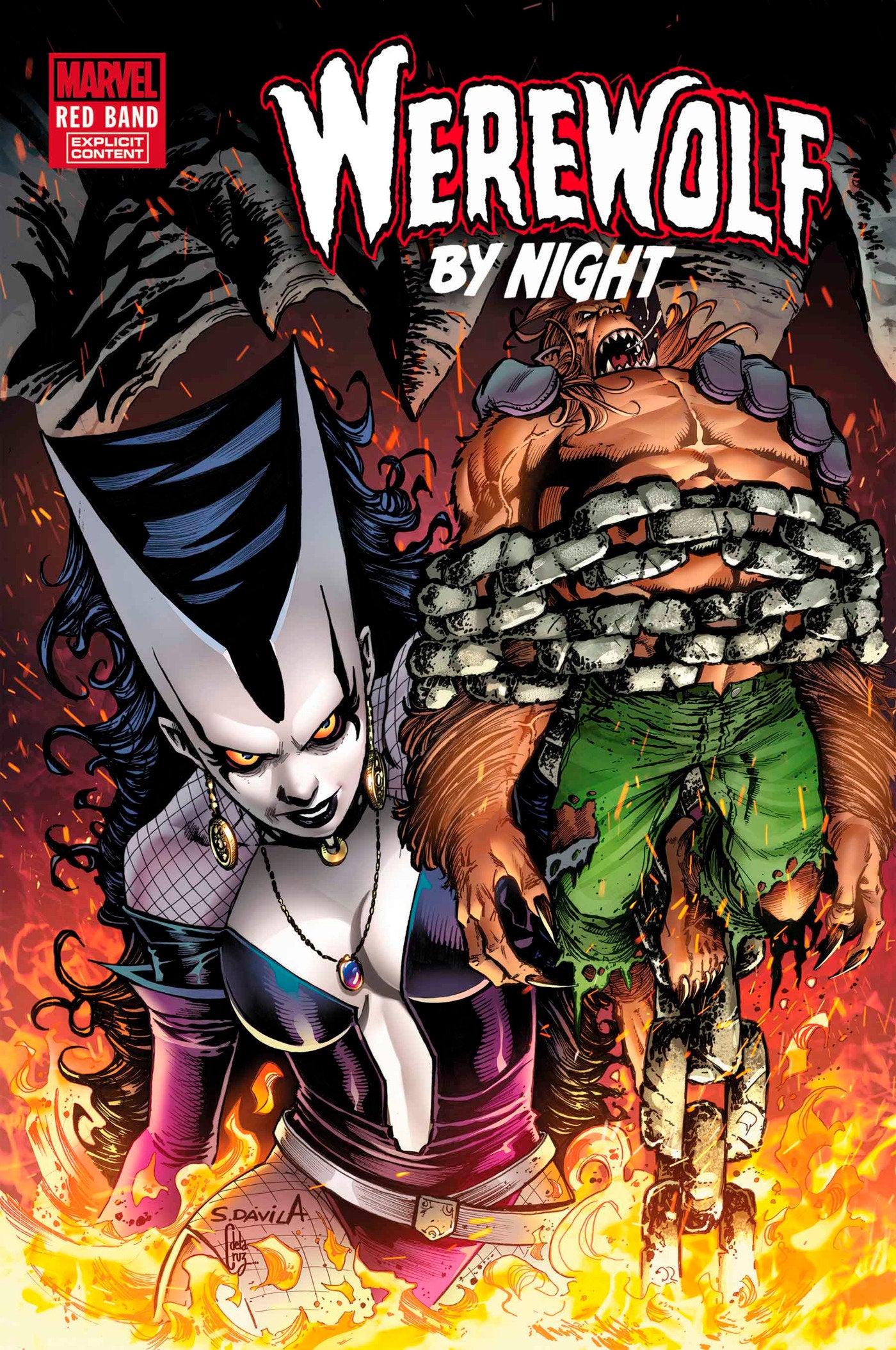 Werewolf By Night: Red Band #6 Sergio Davila Variant [Polybagged]