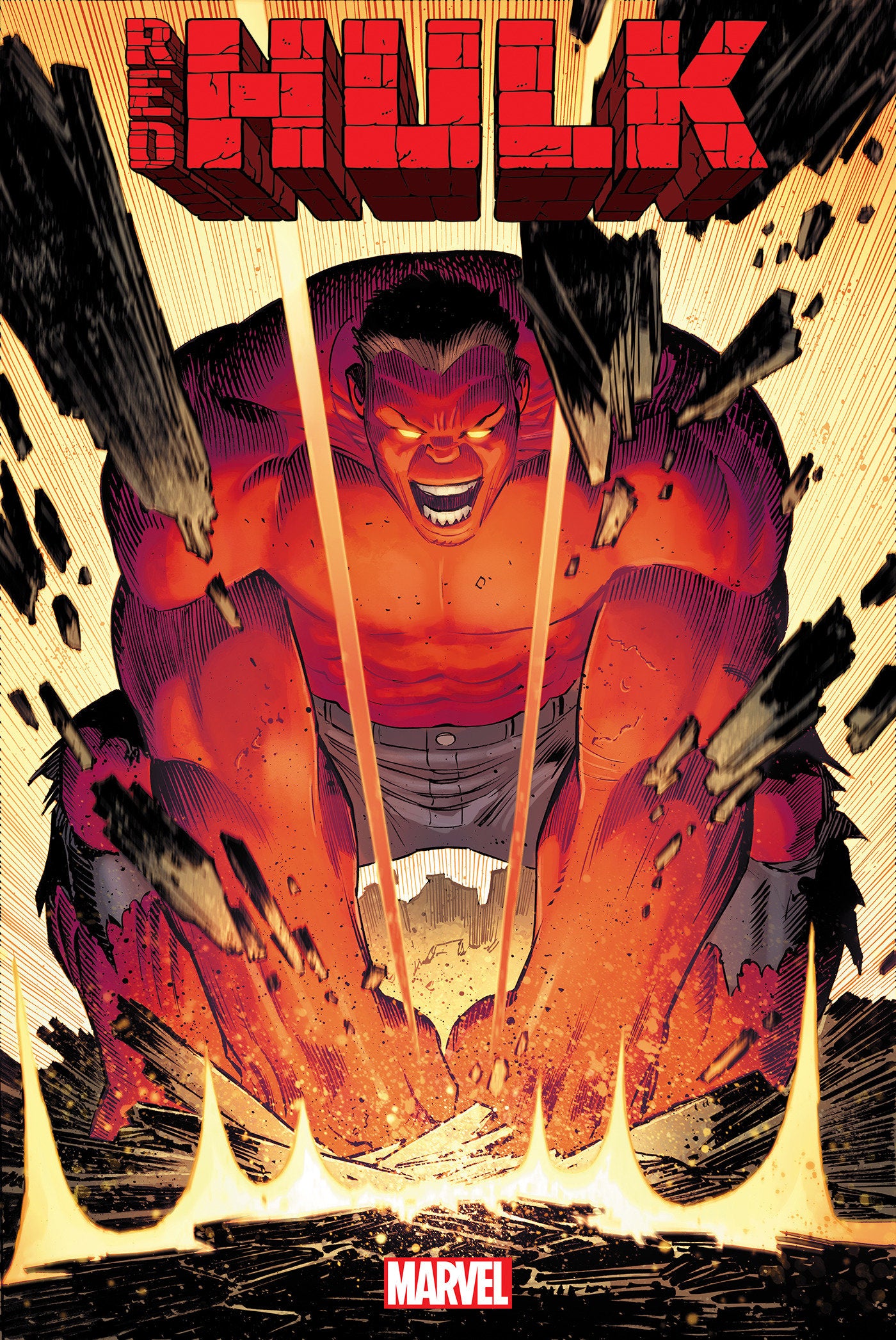 Red Hulk #1 John Romita Jr. Variant [Doom]