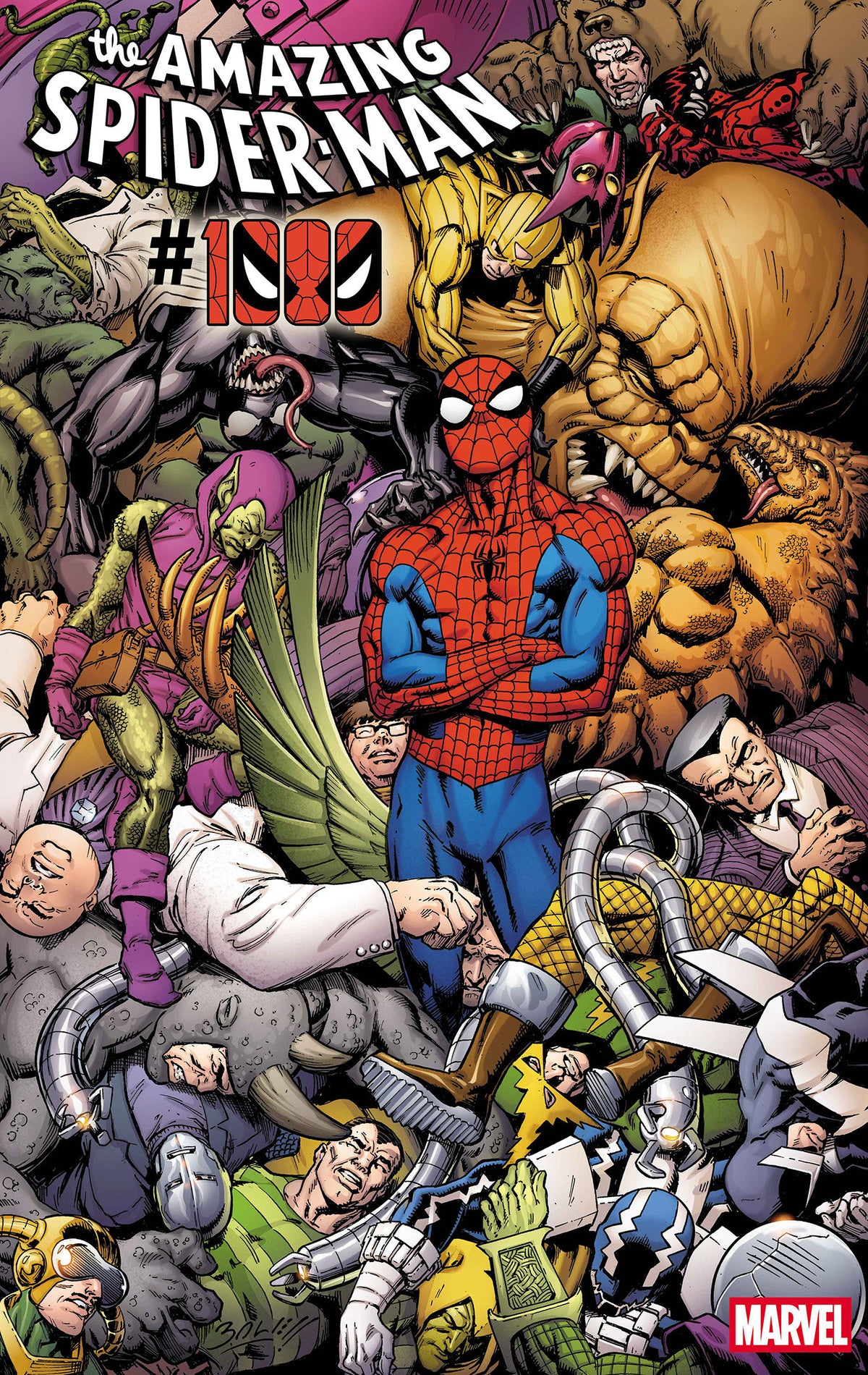 Amazing Spider-Man #1000 Cover N Mark Bagley Variant