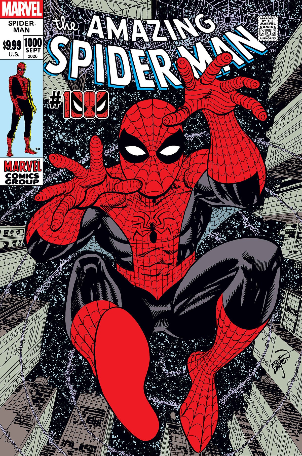 Amazing Spider-Man #1000 Cover ZA Erik Larsen Variant