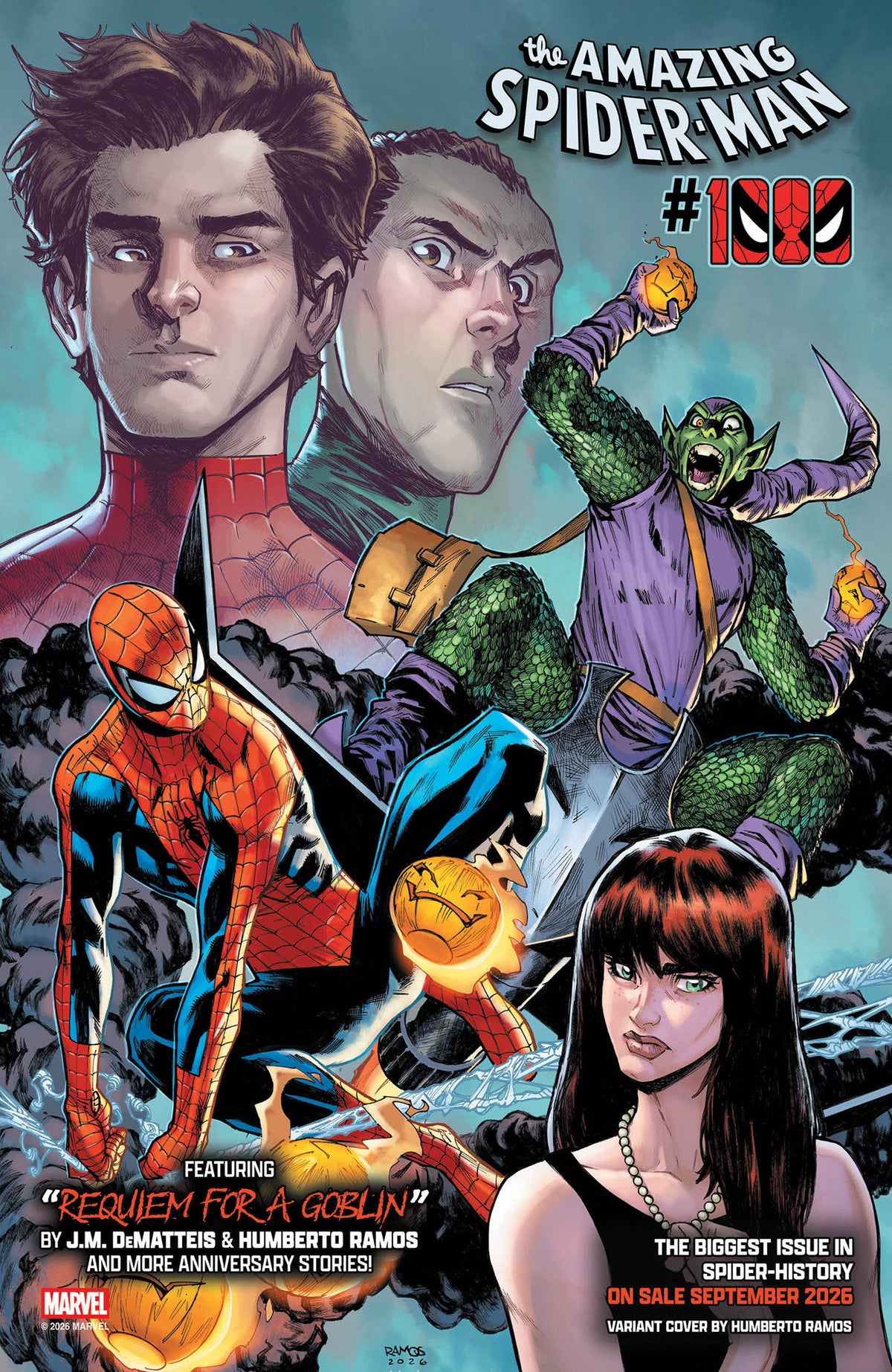 Amazing Spider-Man #1000 Cover S Humberto Ramos Variant