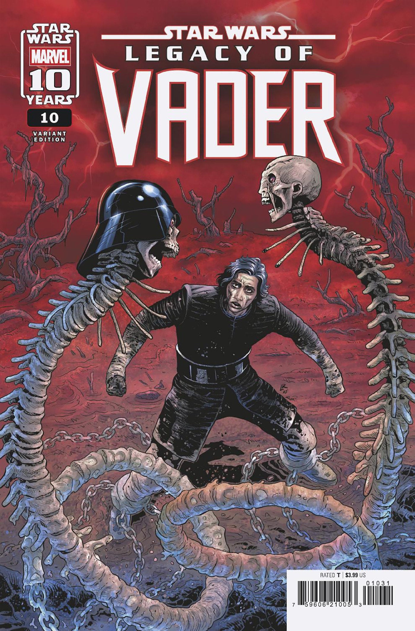 Star Wars: Legacy Of Vader #10 Luke Ross Variant
