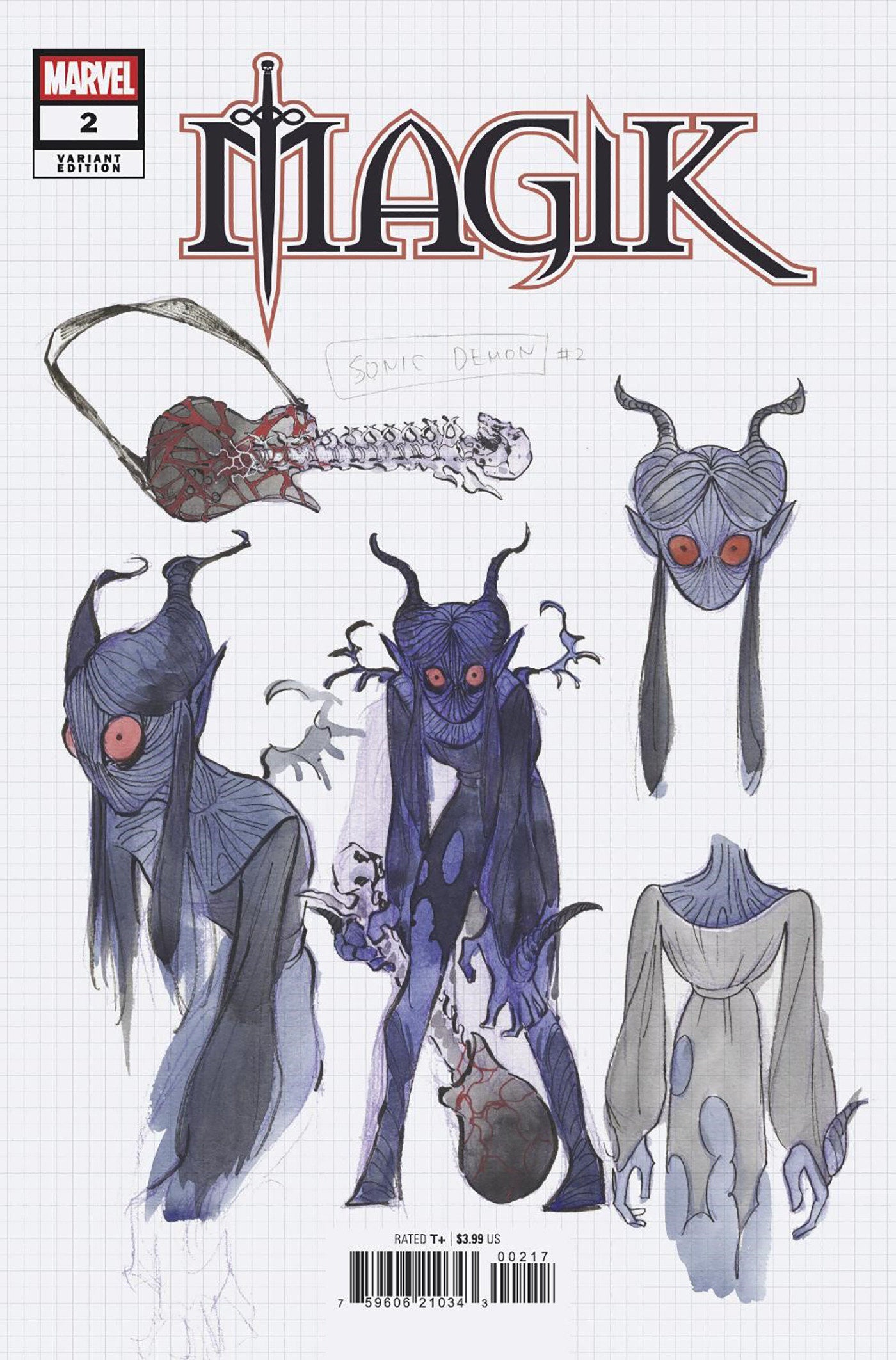 Magik #2 Peach Momoko Design 1-10 Variant