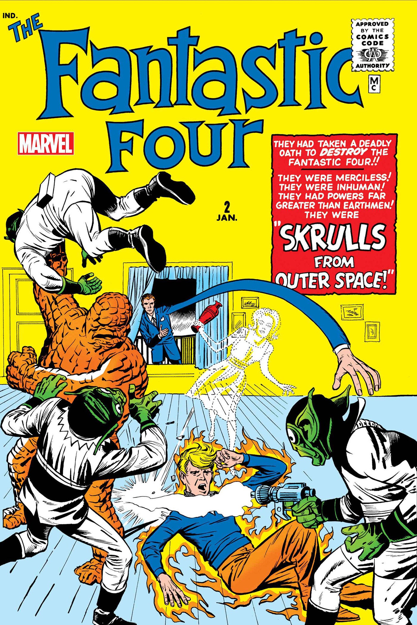 Fantastic Four #2 Facsimile Edition Foil Variant