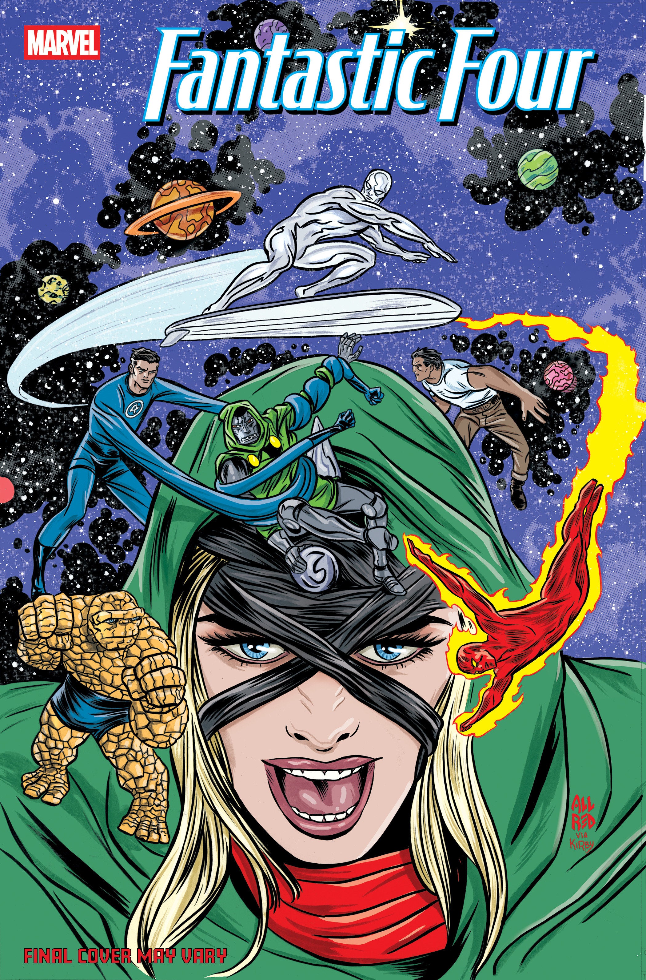 Fantastic Four #9 Mike Allred Doom Homage Variant