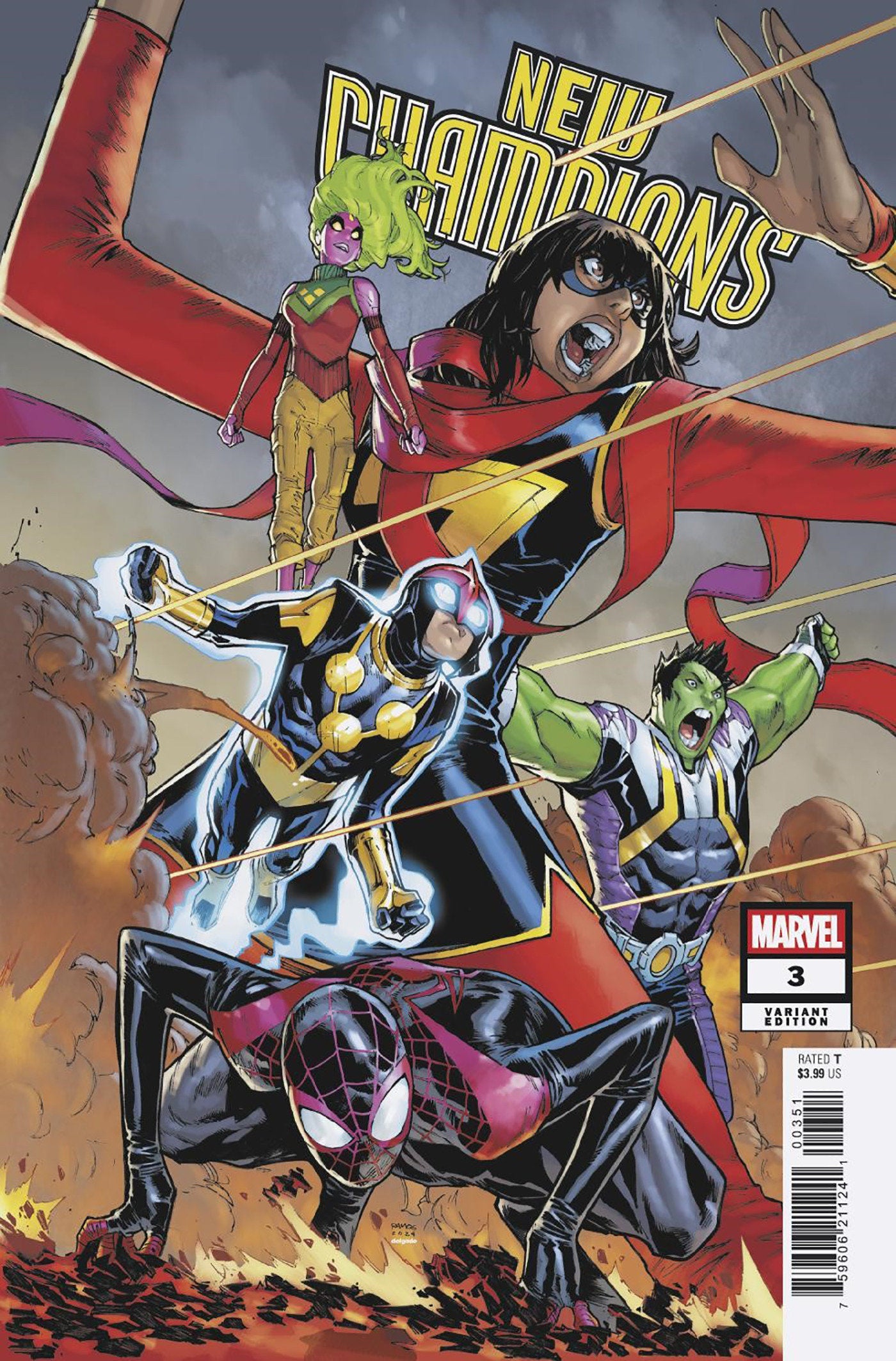 New Champions #3 Humberto Ramos Reunion Variant