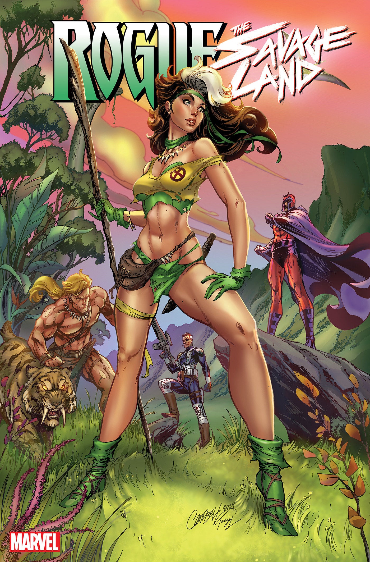 Rogue: The Savage Land #1 J. Scott Campbell Rogue Variant