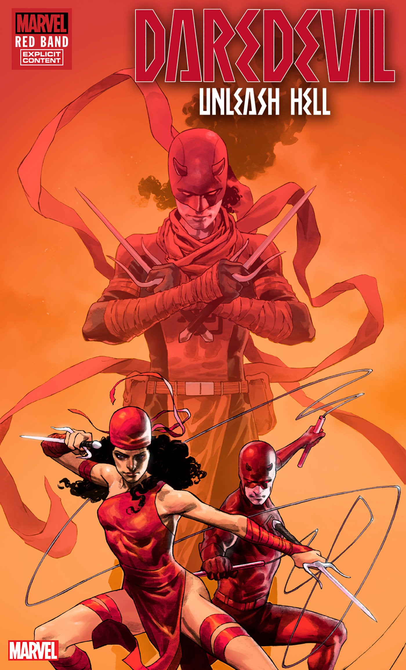 Daredevil: Unleash Hell - Red Band #1 Jerome Opena Variant [Polybagged]