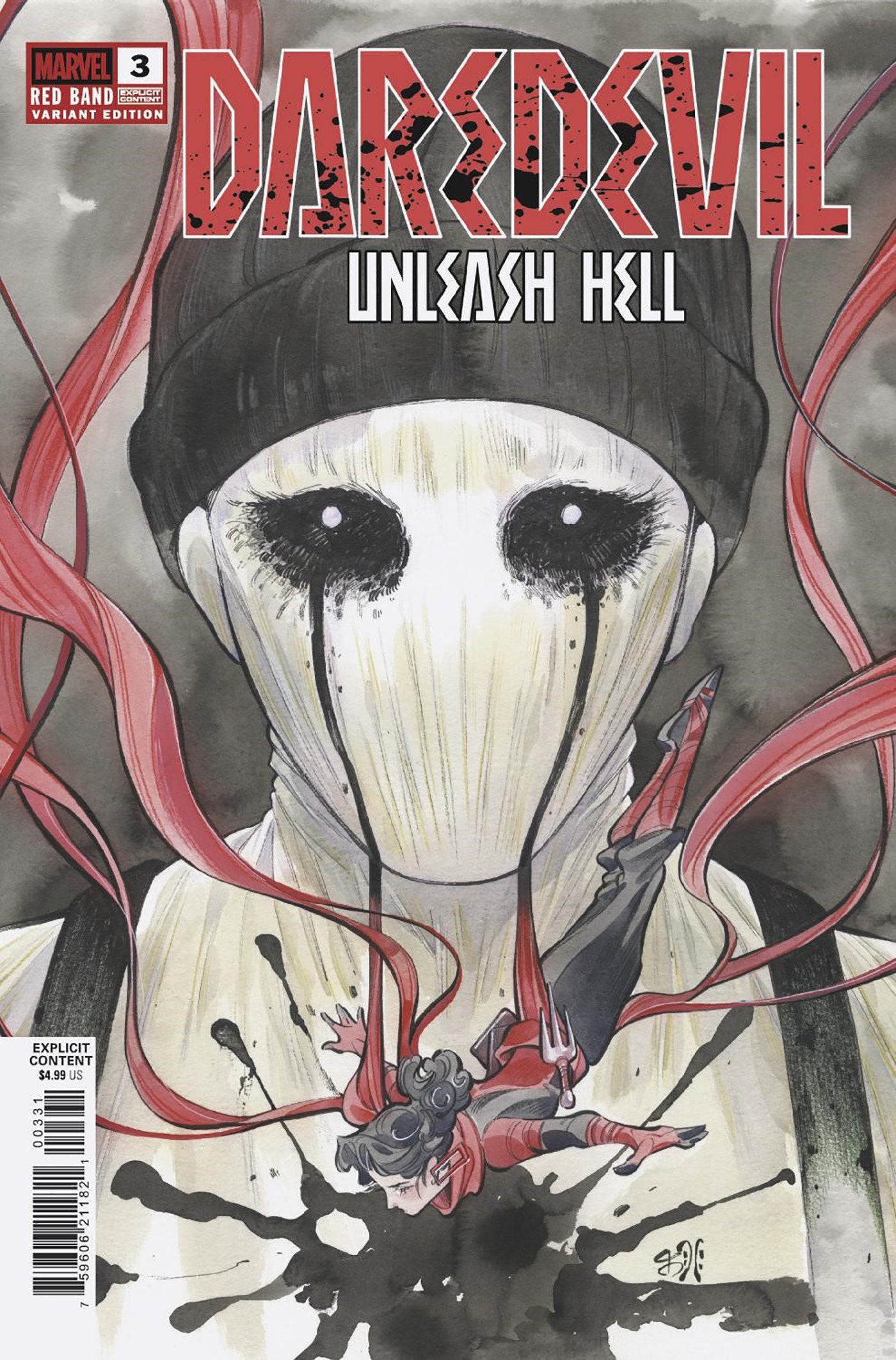 Daredevil: Unleash Hell - Red Band #3 Peach Momoko Variant [Polybagged]