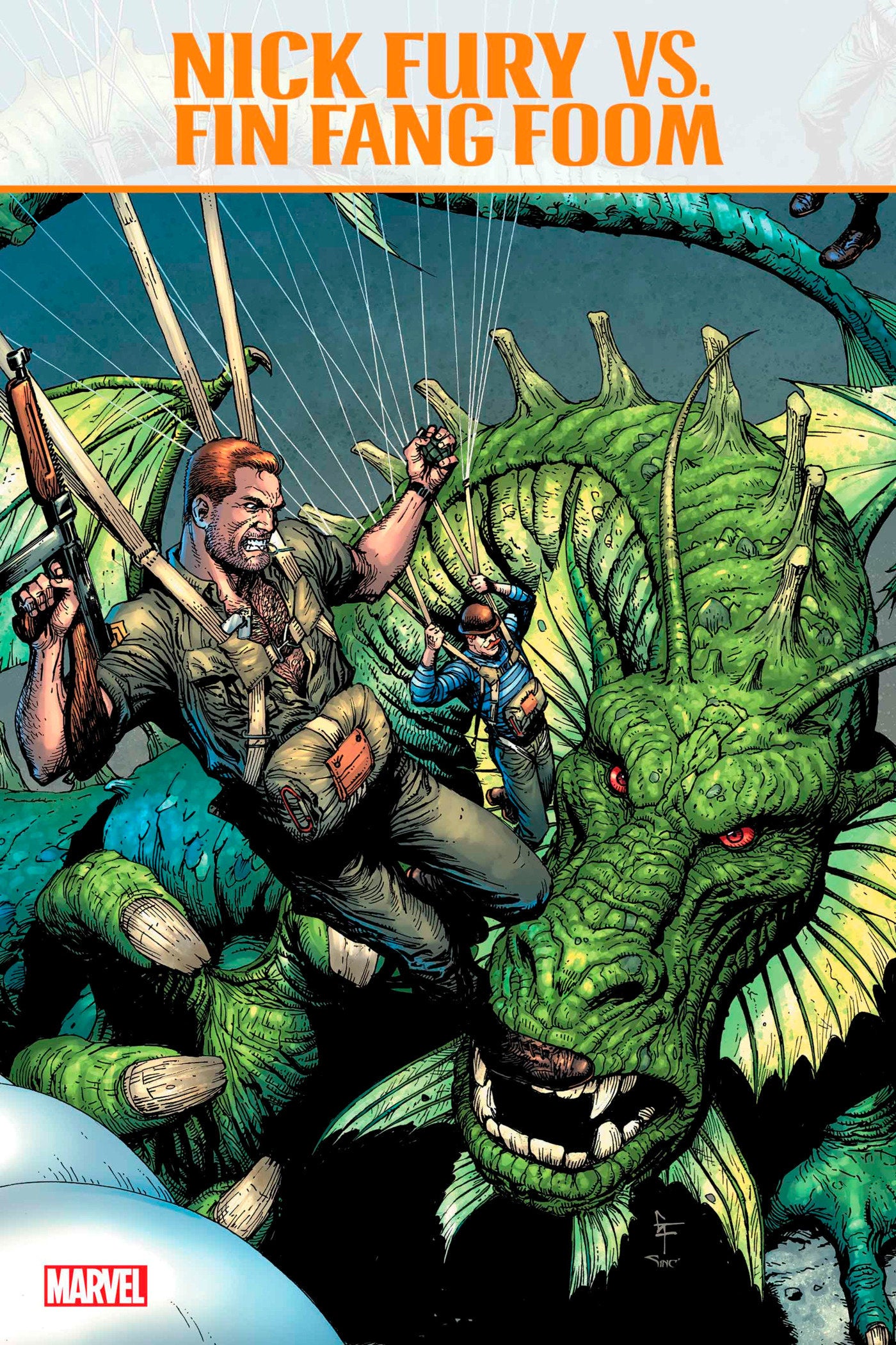 Nick Fury vs. Fin Fang Foom #1