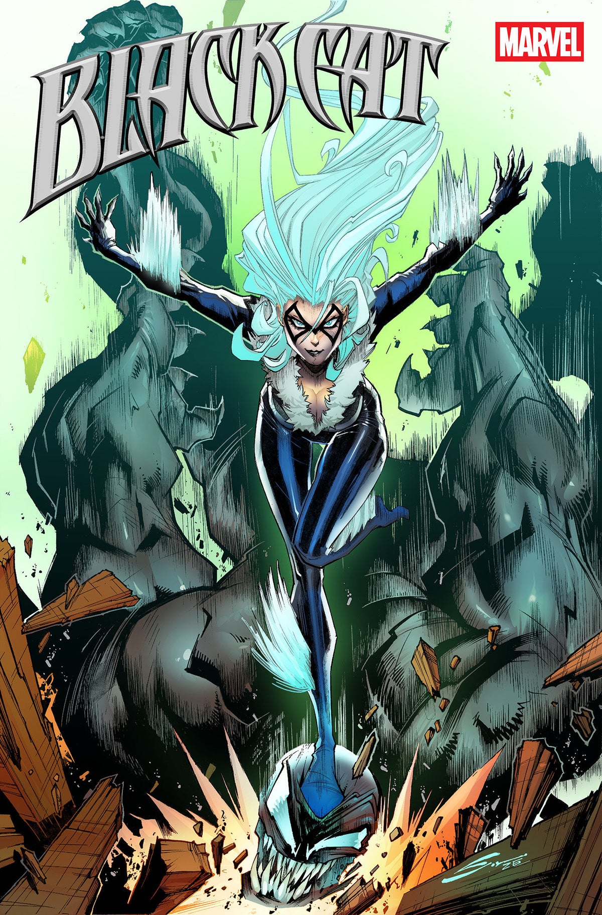 Black Cat #14 Gerardo Sandoval Variant [Qib]