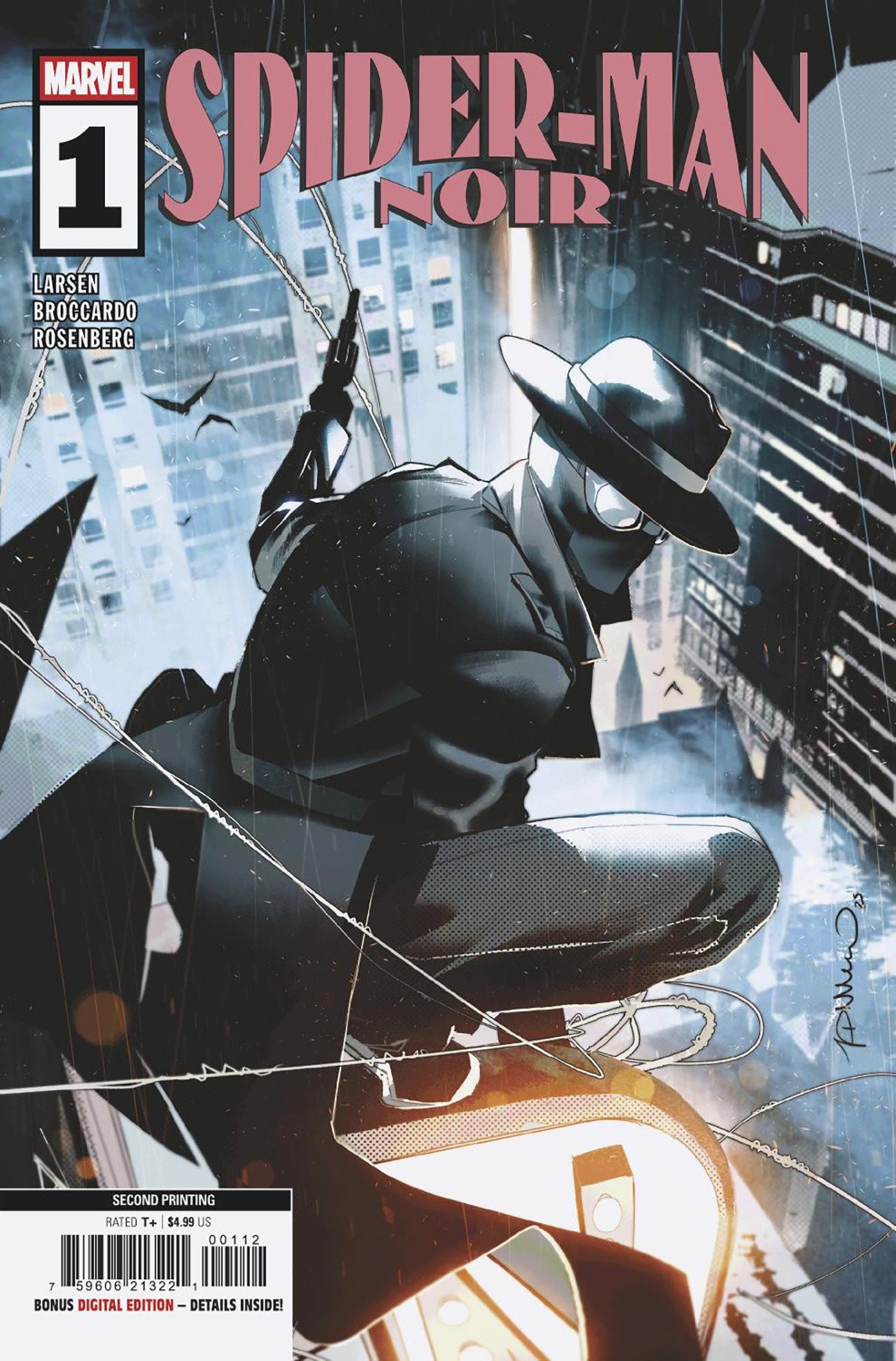 Spider-Man Noir #1 Simone Di Meo 2nd Printing Variant