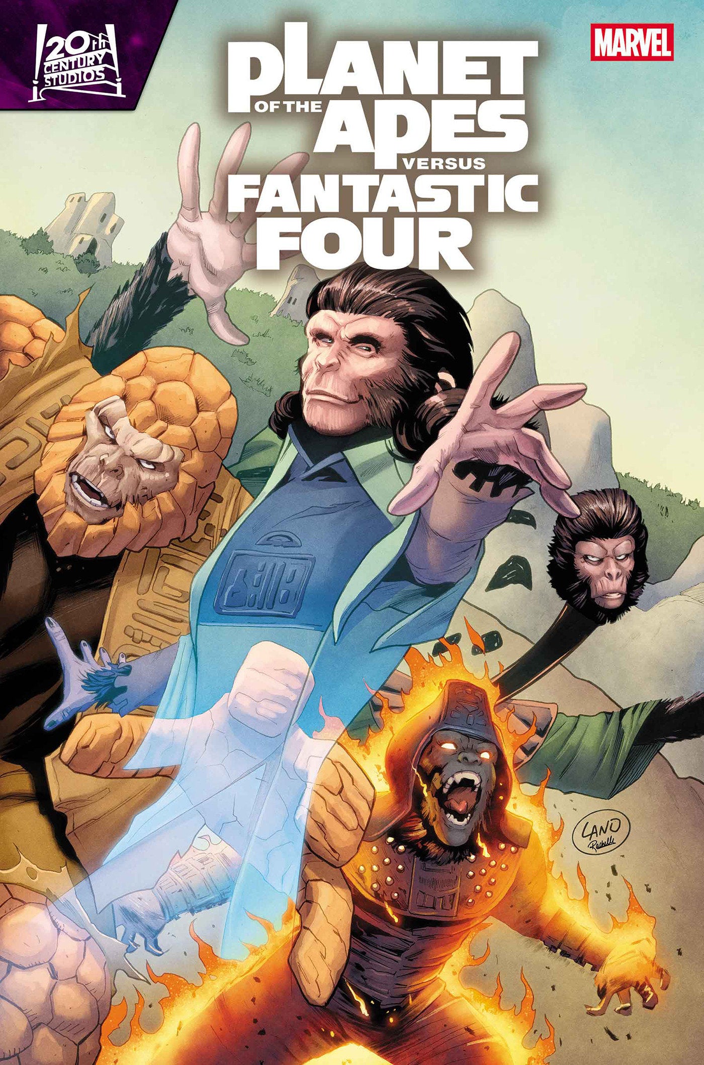 Planet Of The Apes vs. Fantastic Four #2