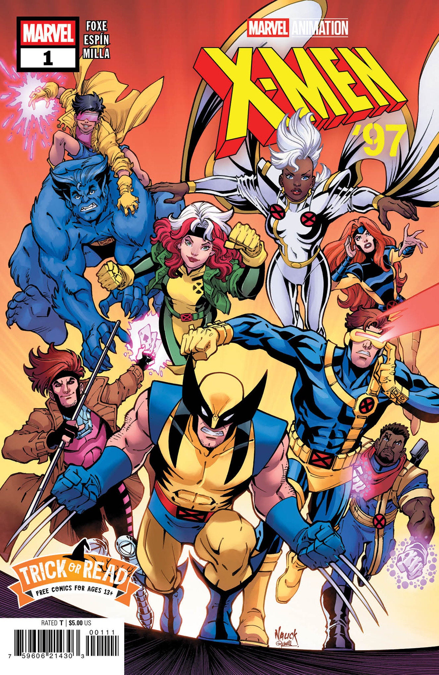 X Men '97 #1 Halloween Trick Or Read 2025
