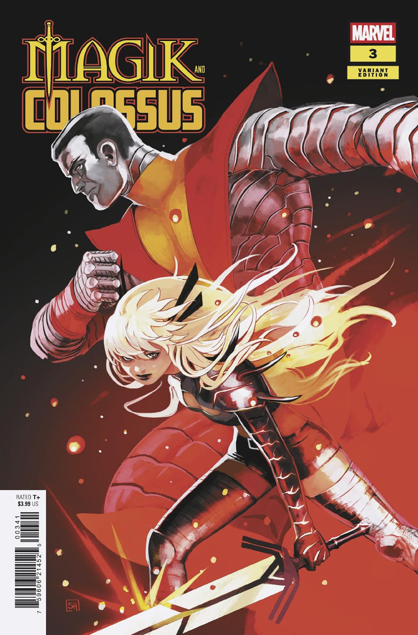 Magik & Colossus #3 Stephanie Hans Variant