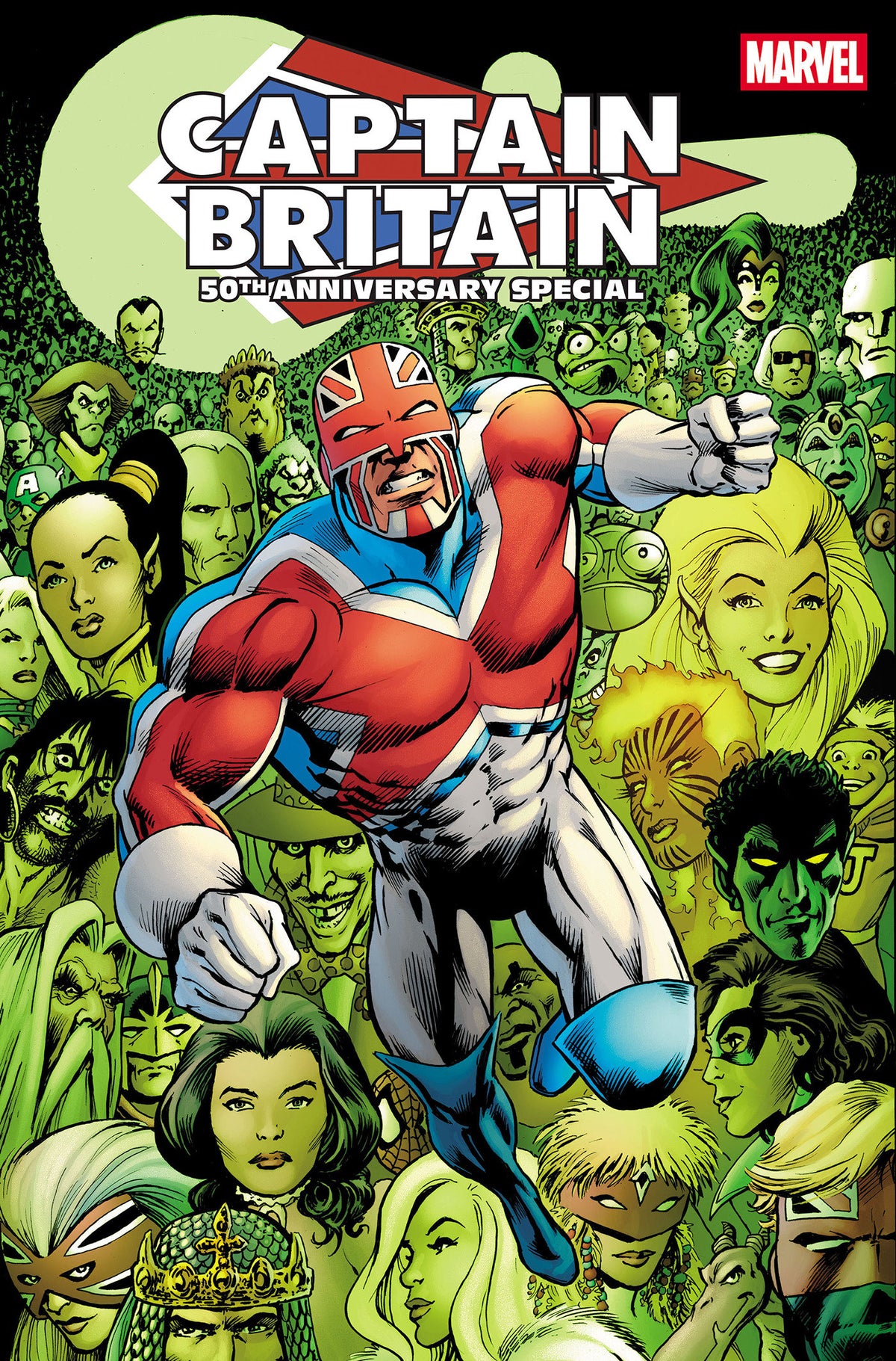 Captain Britain 50th Anniversary Special #1