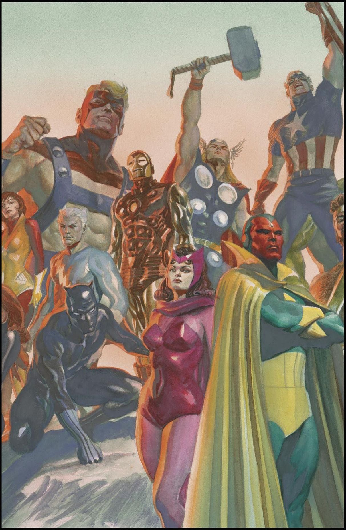 Avengers: Armageddon #1 Alex Ross Marvel Dimensions Variant