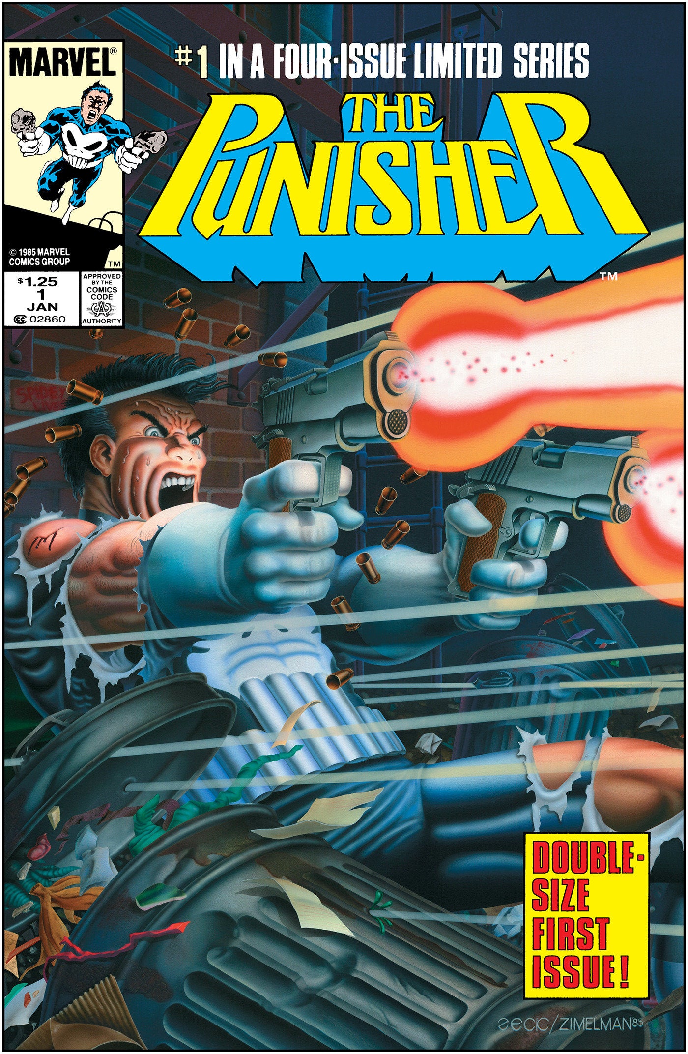 Punisher #1 Facsimile Edition Foil Variant