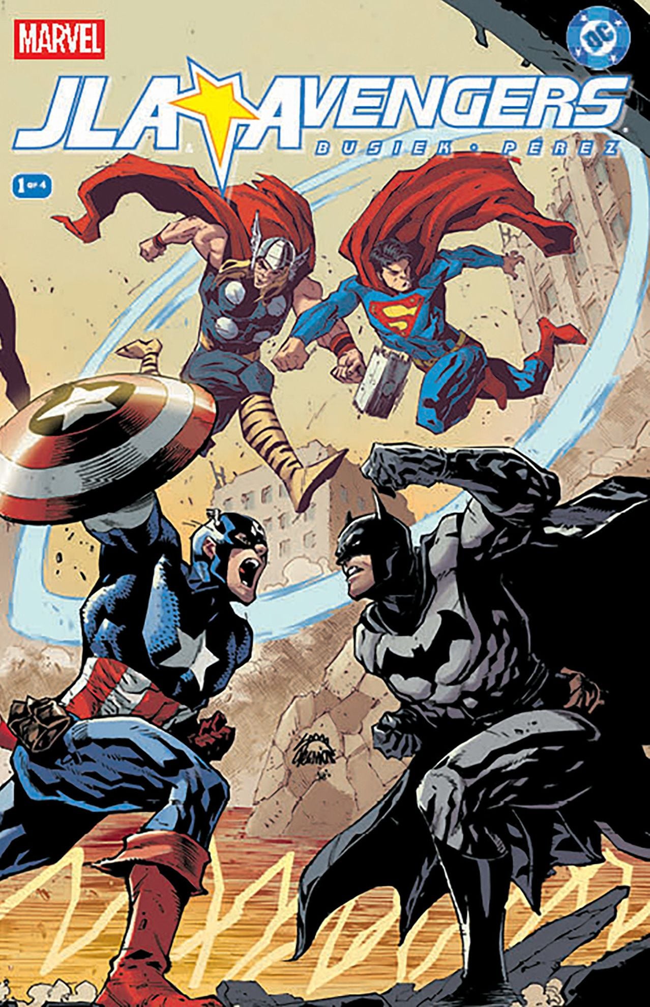 JLA/Avengers #1 Facsimile Edition Ryan Stegman Wraparound Variant