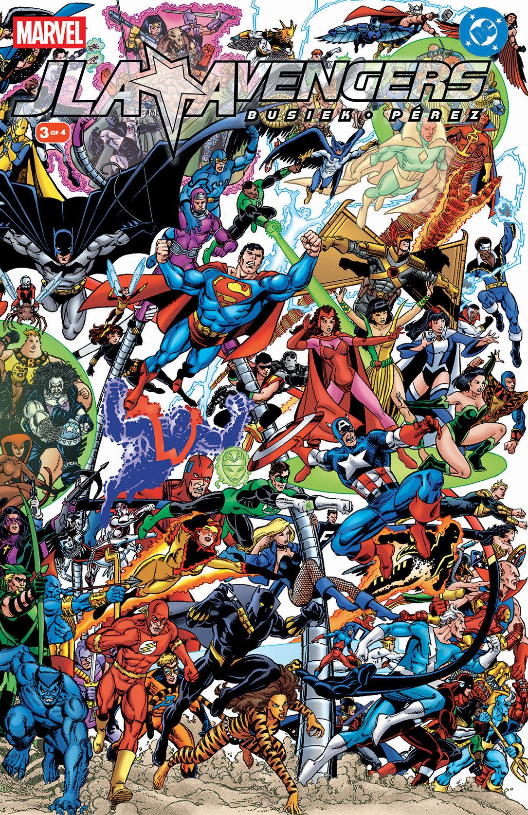 JLA/Avengers #3 Facsimile Edition Wraparound Cover