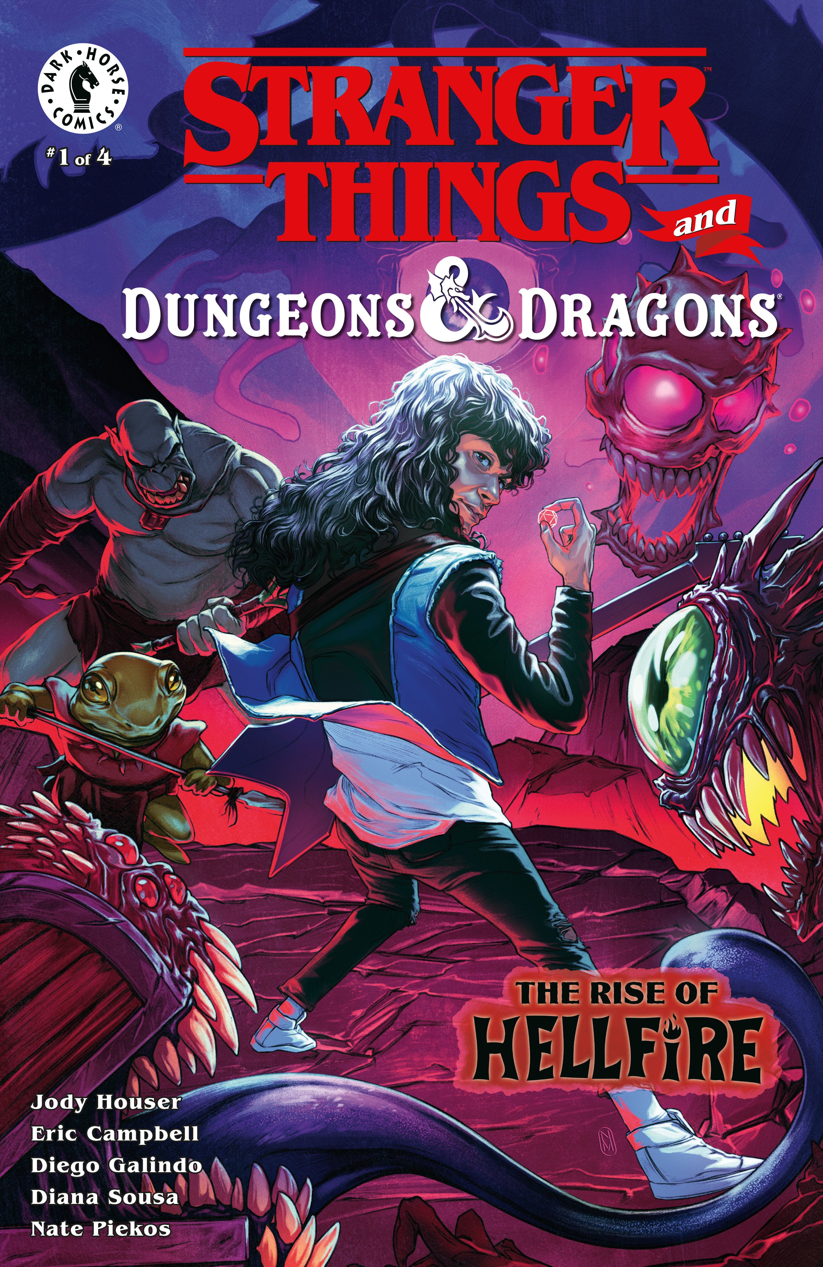 Stranger Things And Dungeons & Dragons: The Rise Of Hellfire #1 (Cover E) (Nimit Malavia)