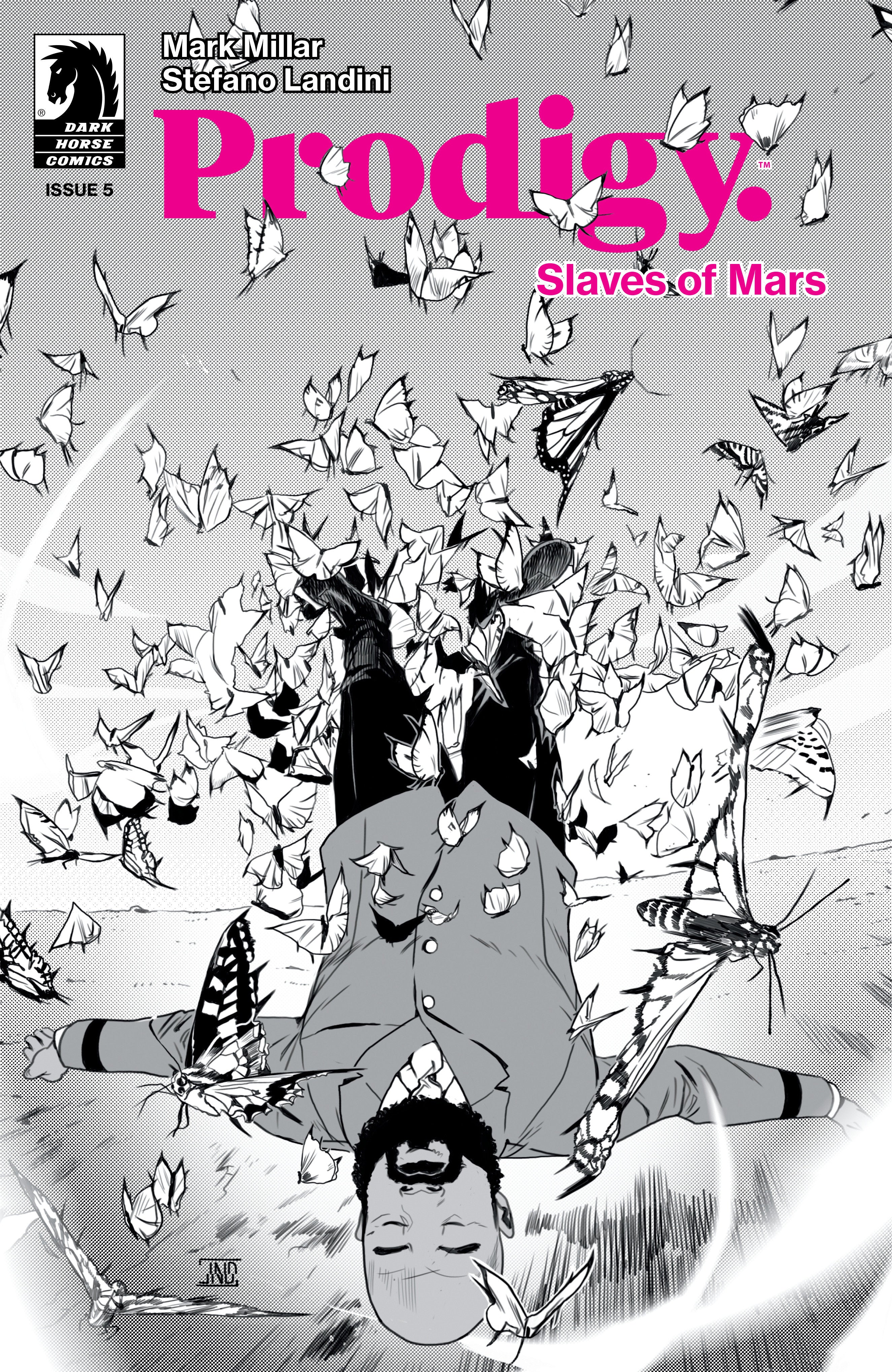 Prodigy: Slaves Of Mars #5 (Cover B) (Black & White) (Stefano Landini)