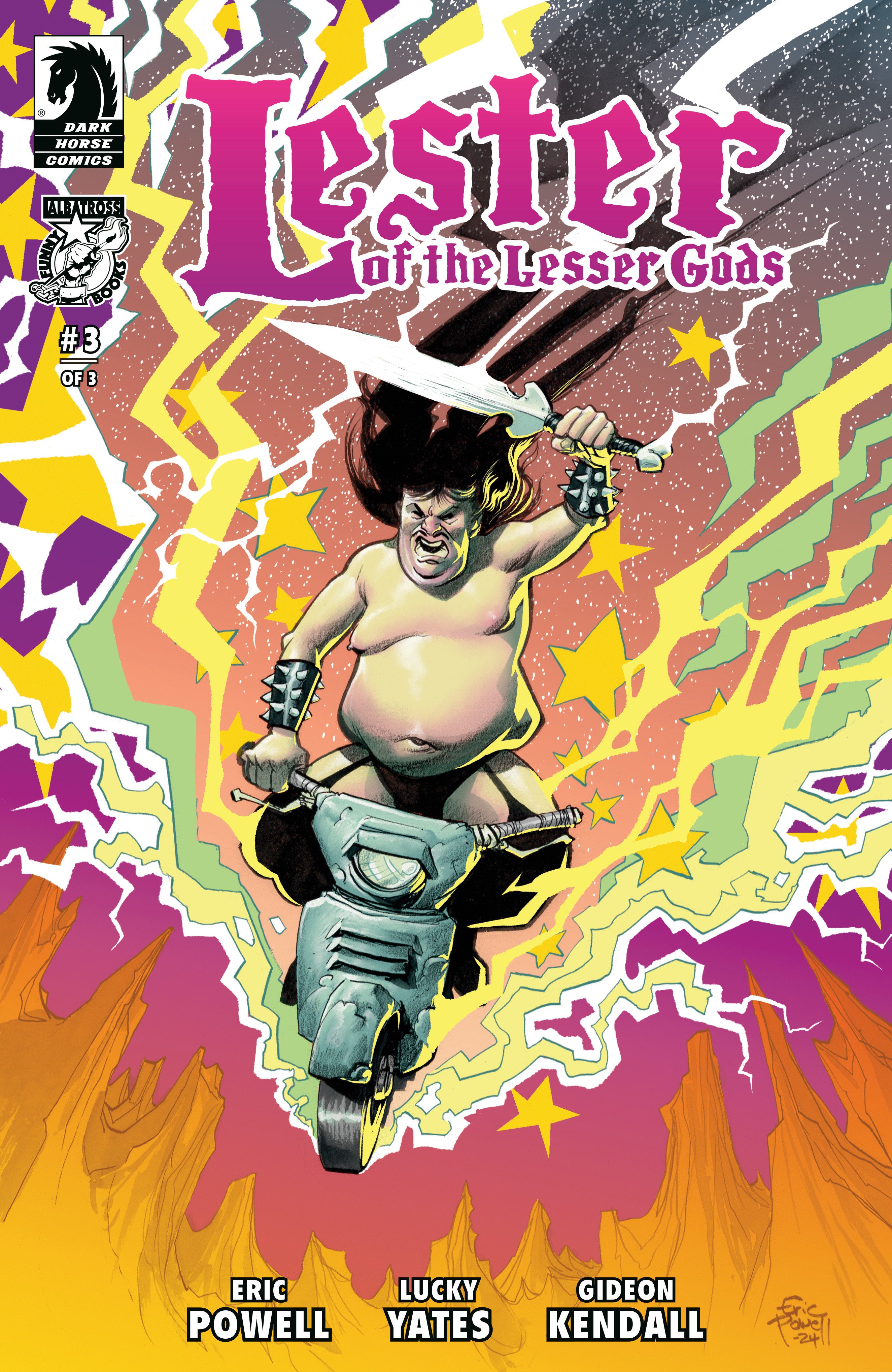 Lester Of The Lesser Gods #3 (Cover B) (Eric Powell)