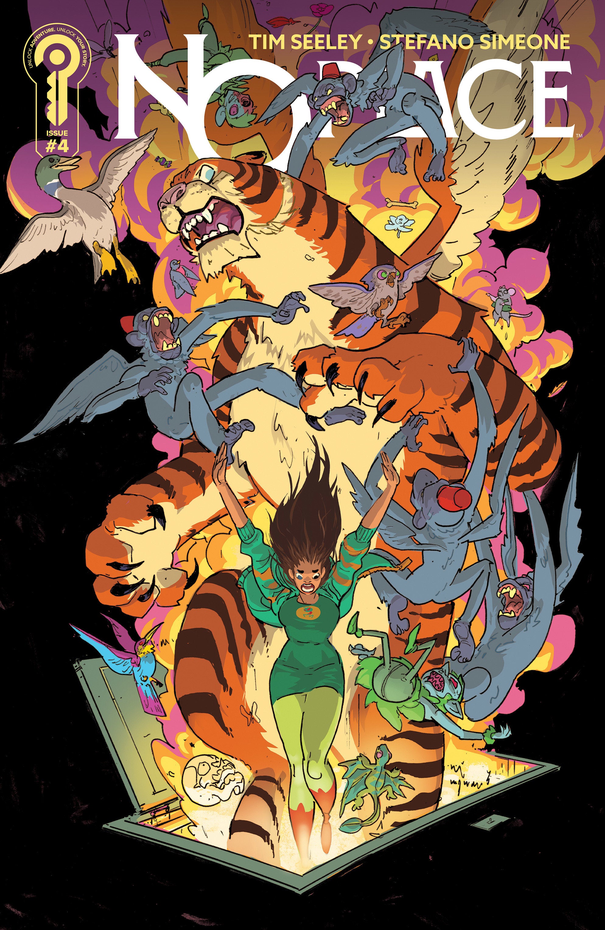 No Place #4 Cover B Riley Rossmo