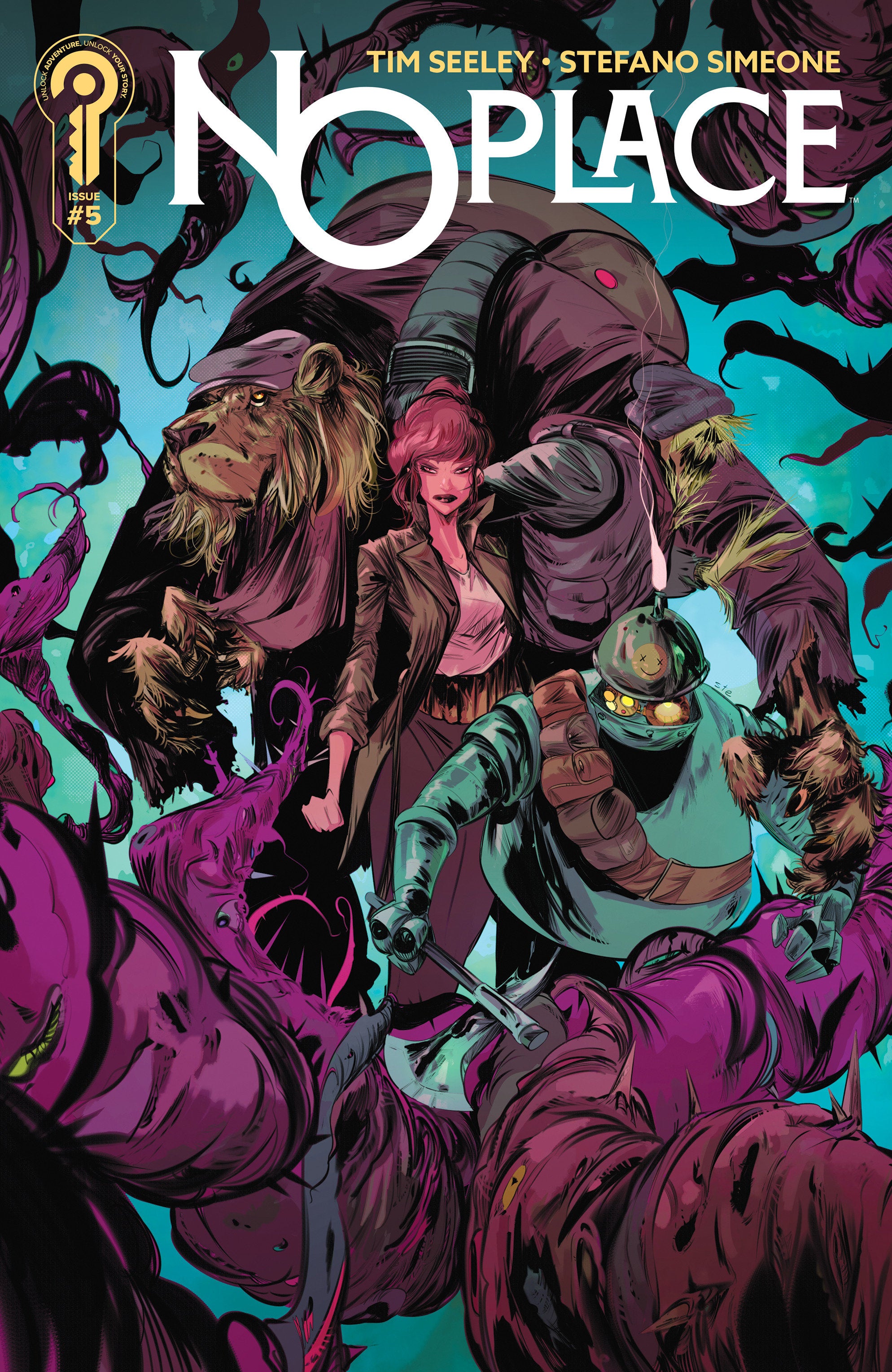 No Place #5 Cover A Stefano Simeone