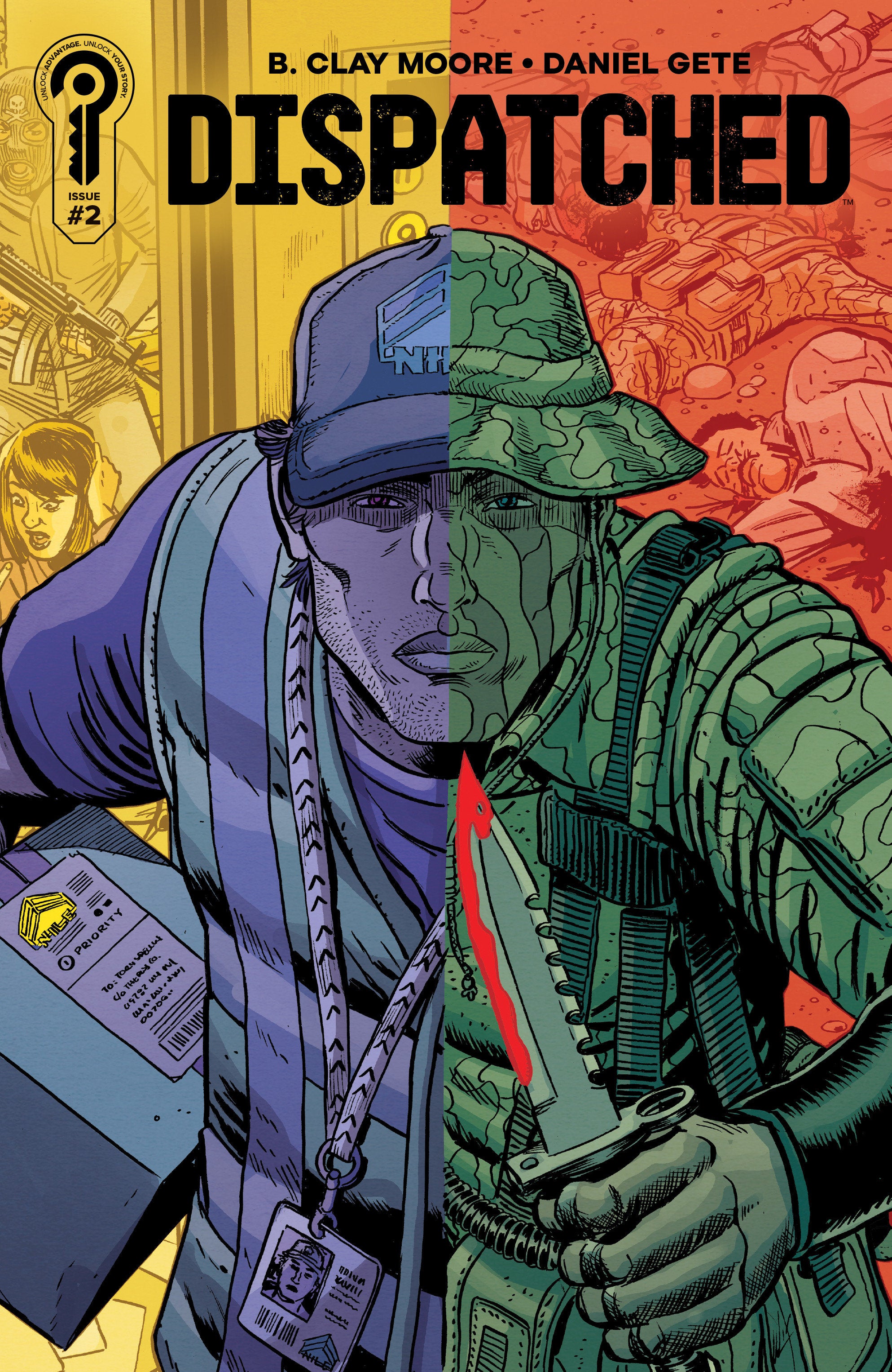Dispatched #2 Cover B David Lapham