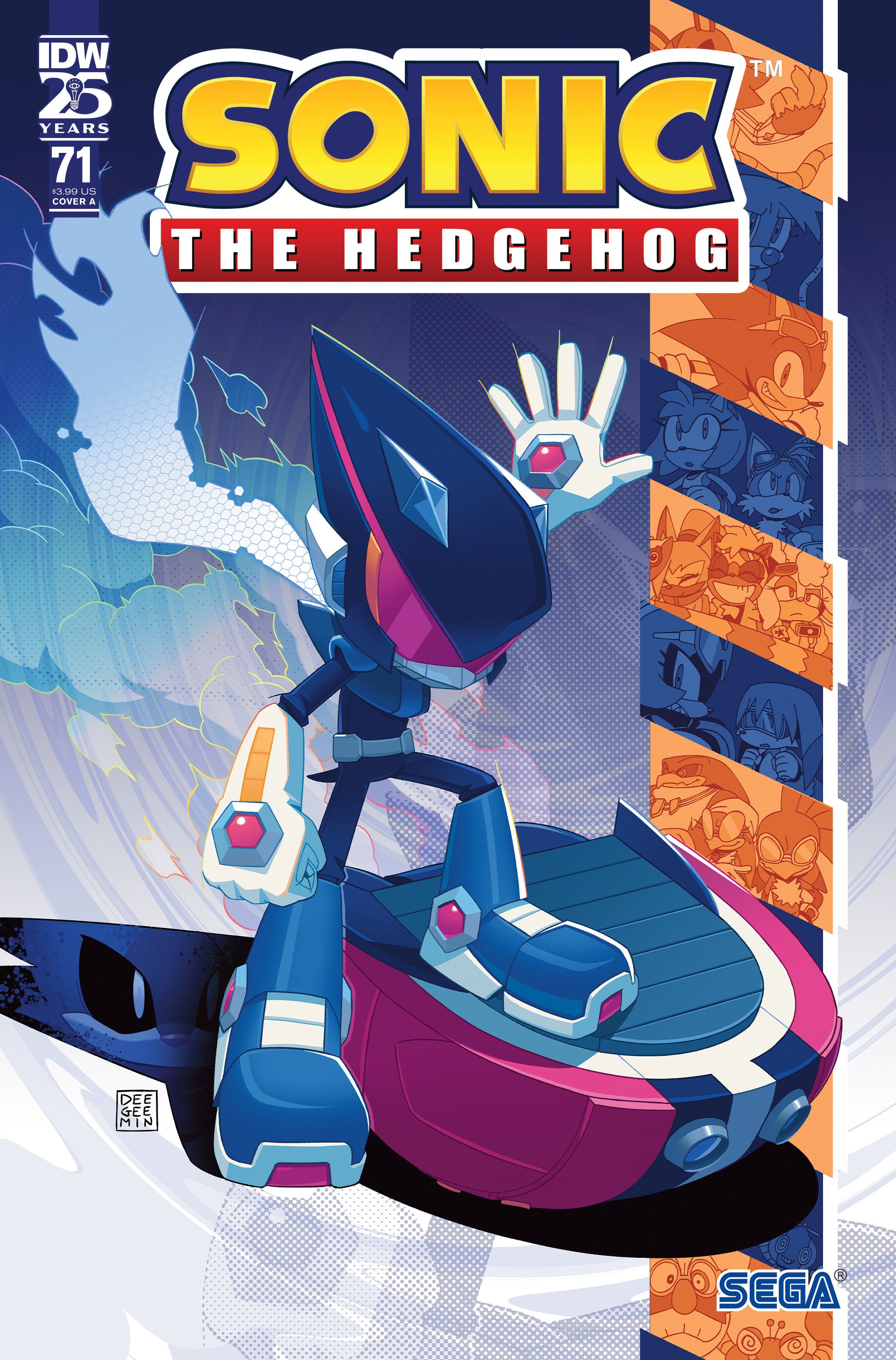 Sonic The Hedgehog #71 Cover A (Kim)