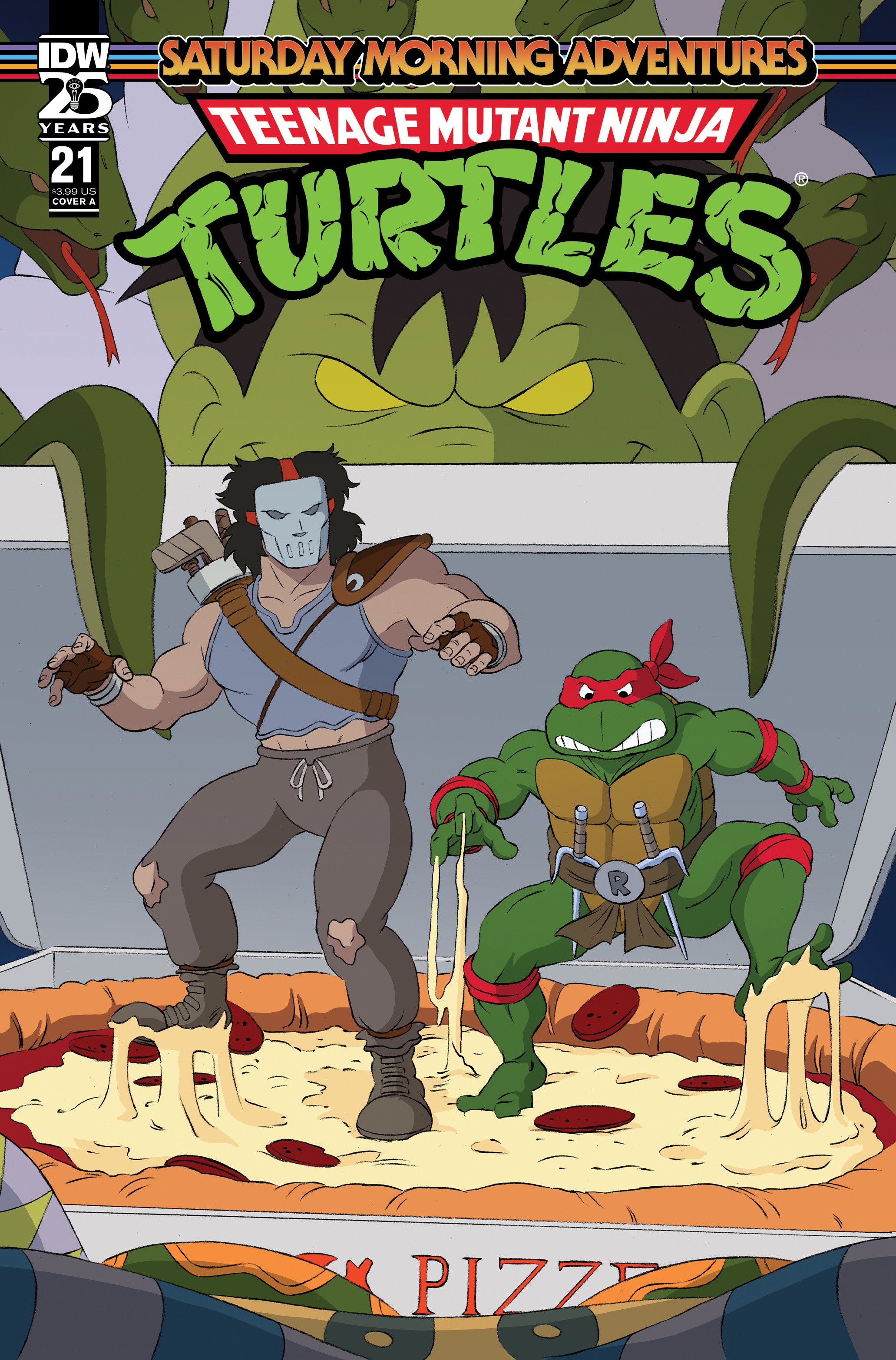 Teenage Mutant Ninja Turtles: Saturday Morning Adventures #21 Cover A (Schoening)