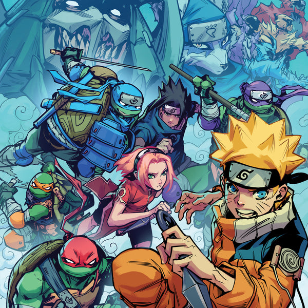Teenage Mutant Ninja Turtles X Naruto #4 Variant B (Prasetya)