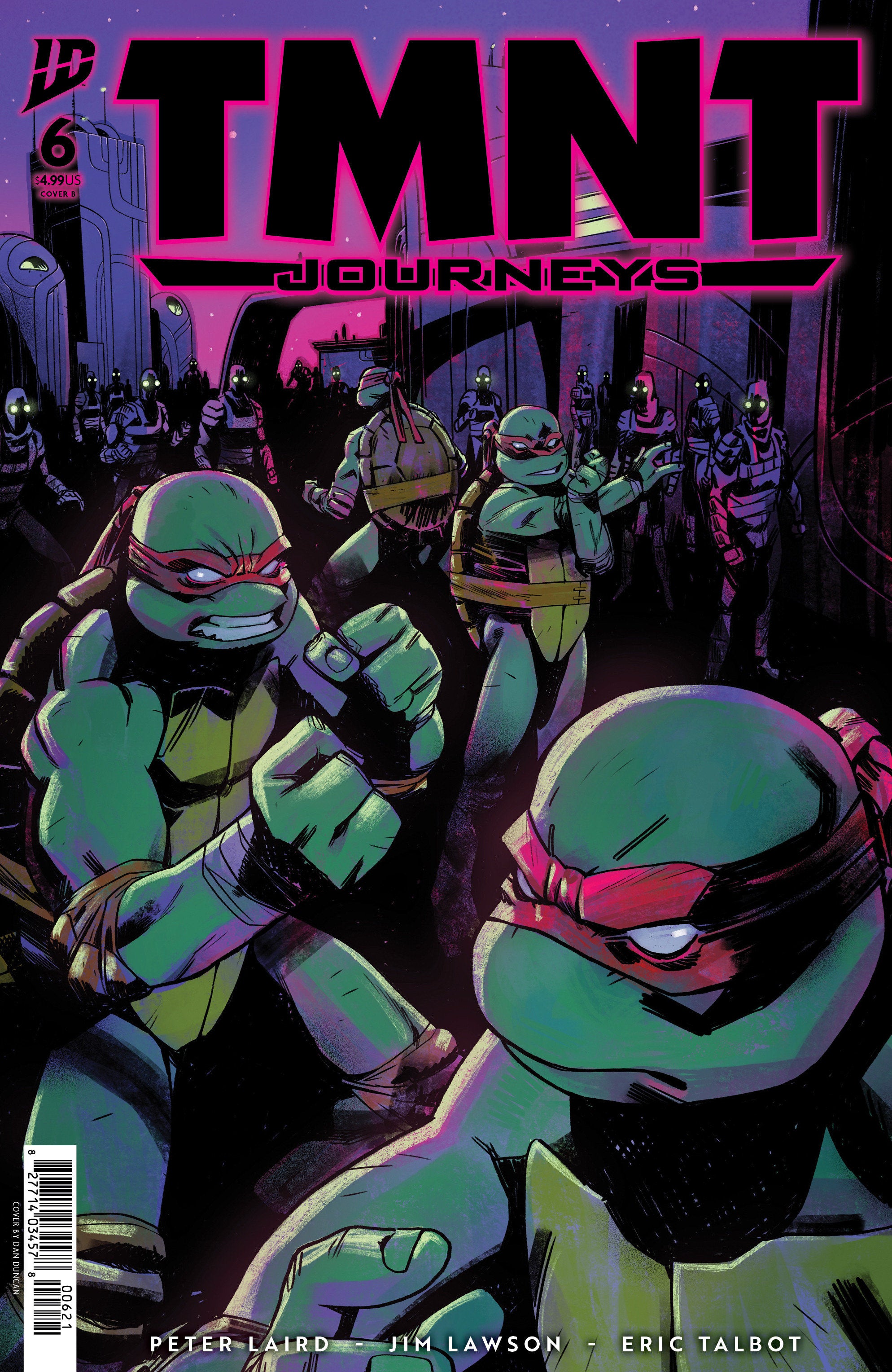 Teenage Mutant Ninja Turtles: Journeys #6 Variant B (Duncan)