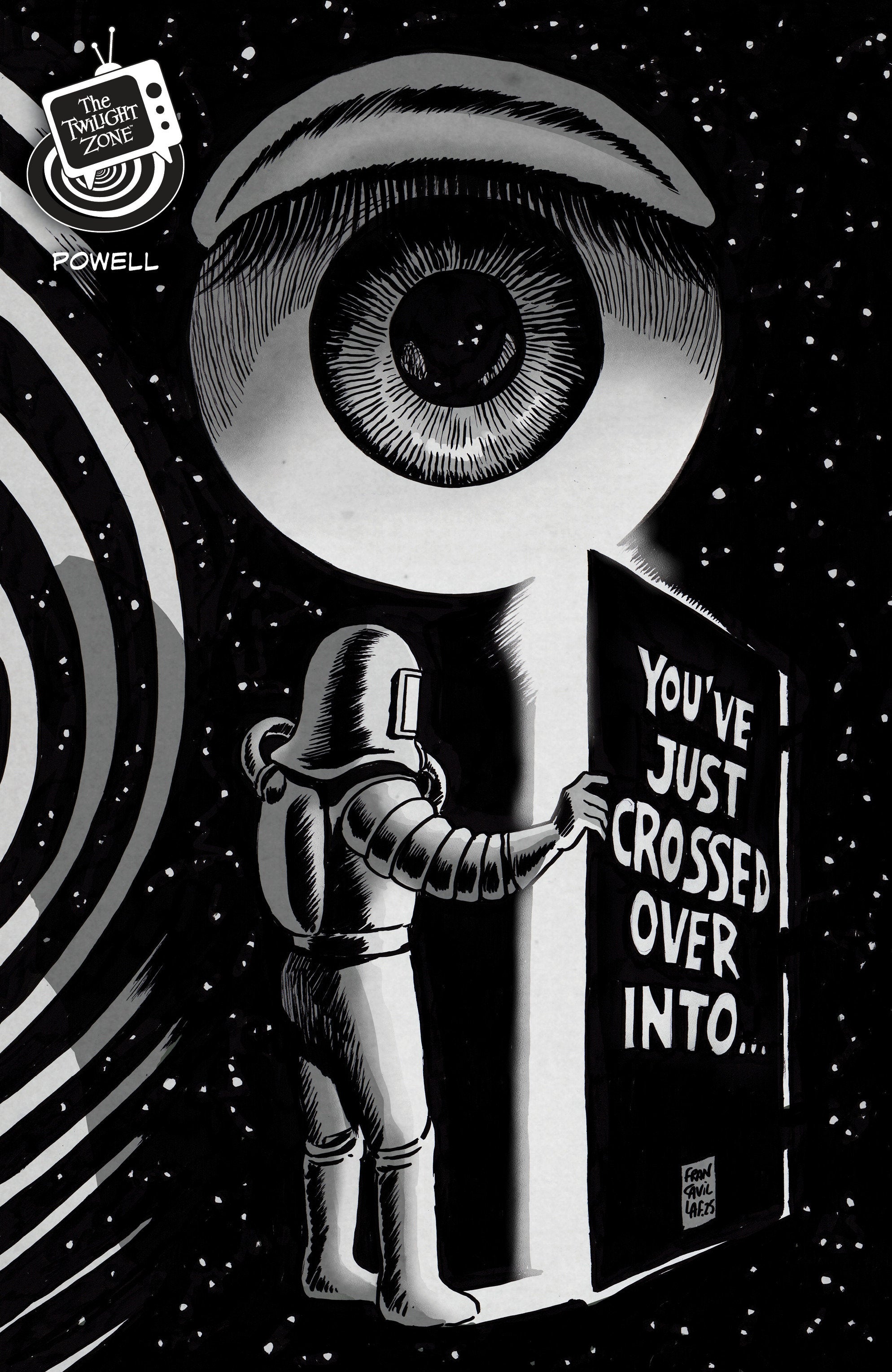 The Twilight Zone #4 Variant B (Francavilla Connecting Cover)