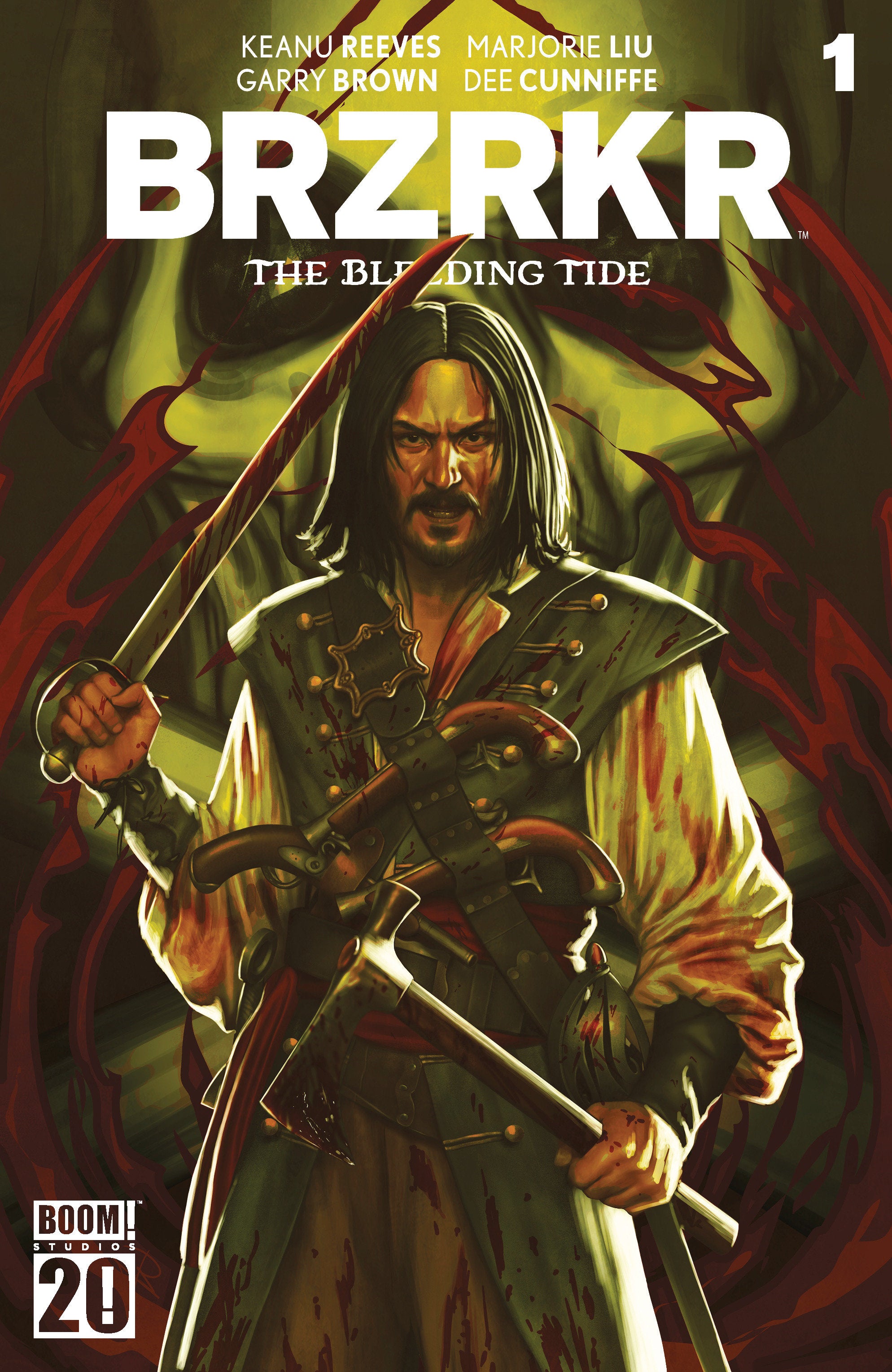 BRZRKR: The Bleeding Tide #1 B Variant (Dressed, Puebla)