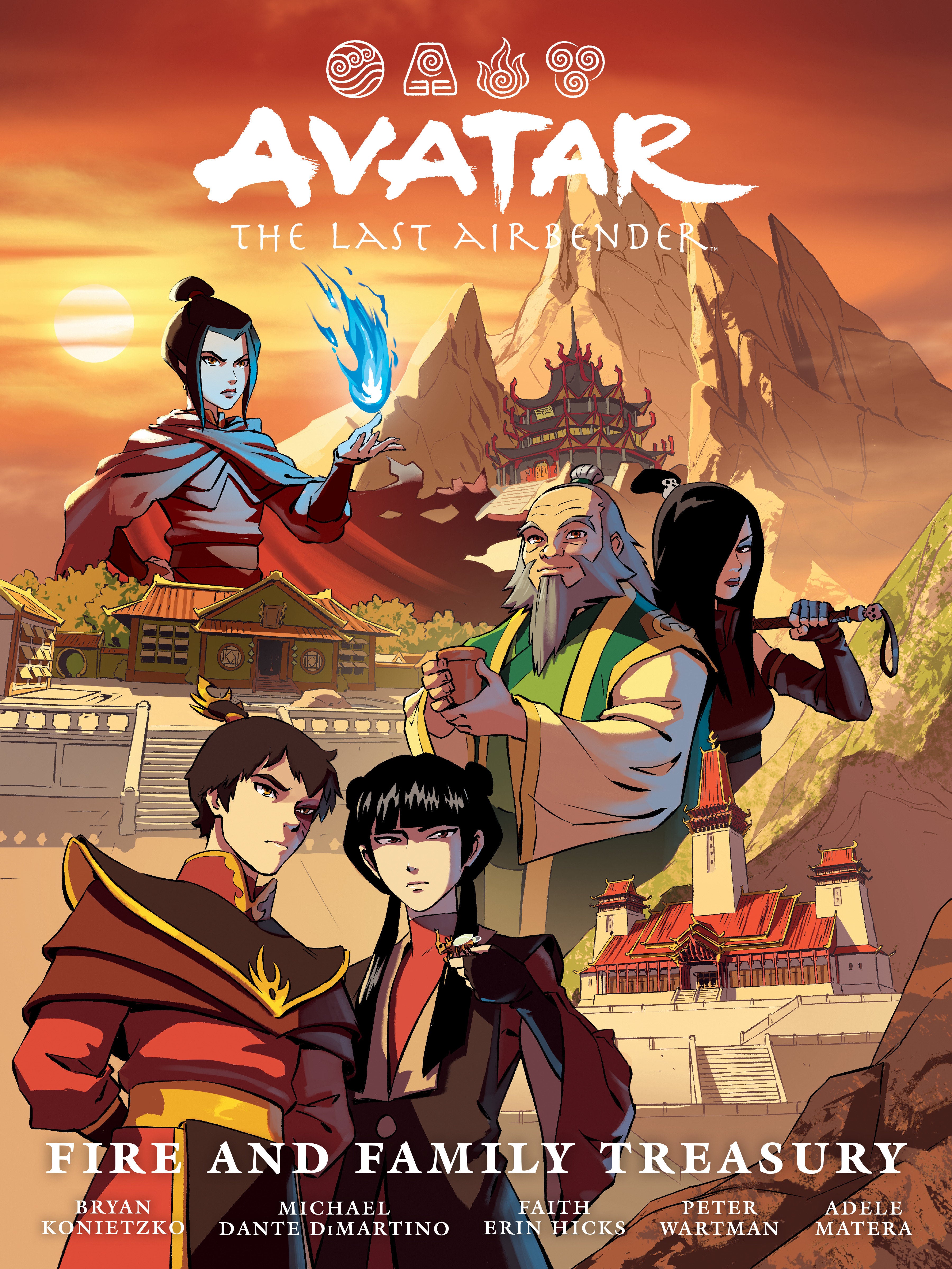 Avatar: The Last Airbender  Fire And Family Treasury Library Edition