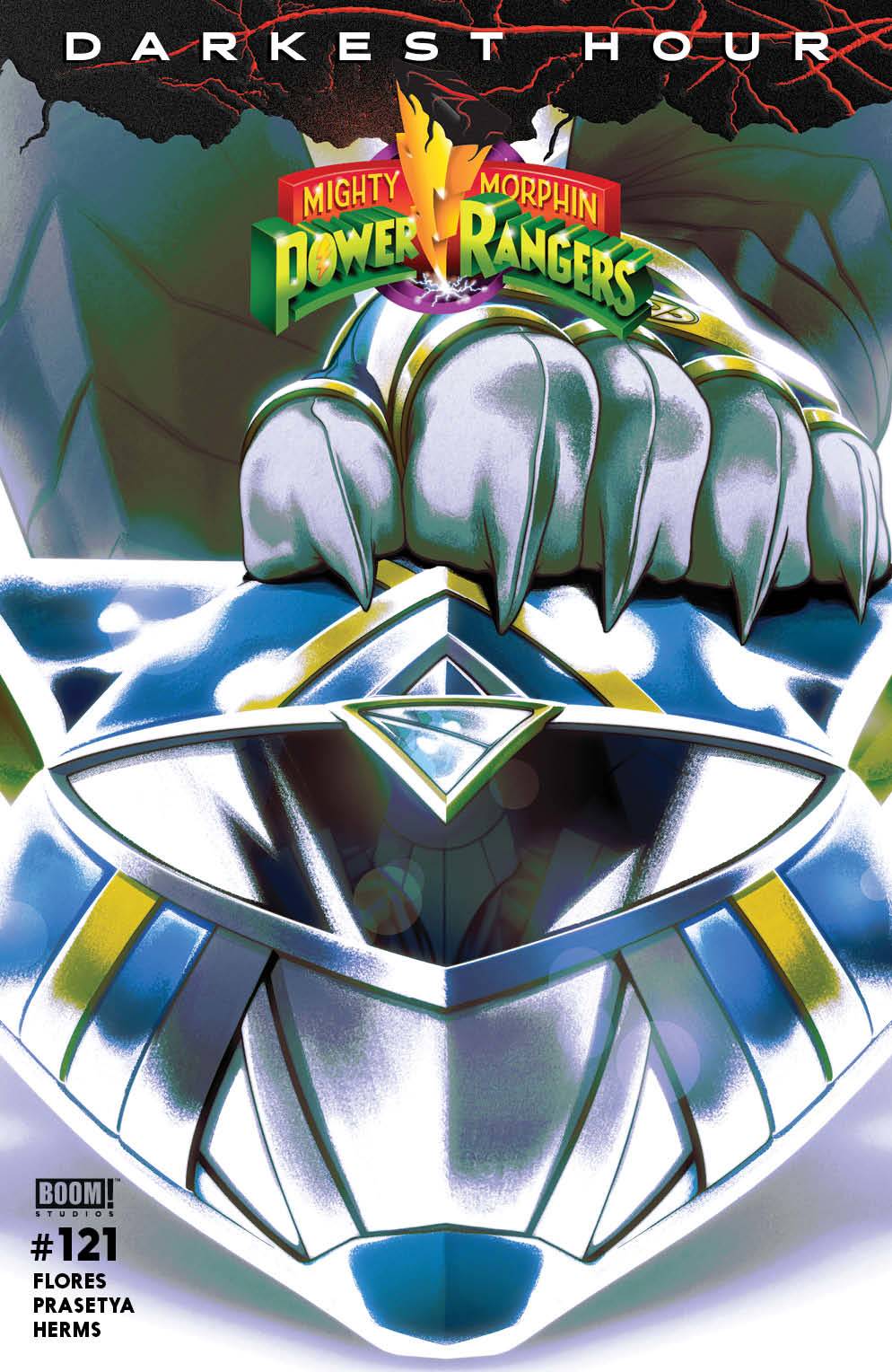 Mighty Morphin Power Rangers #121 Cover C Helmet Variant Montes (C