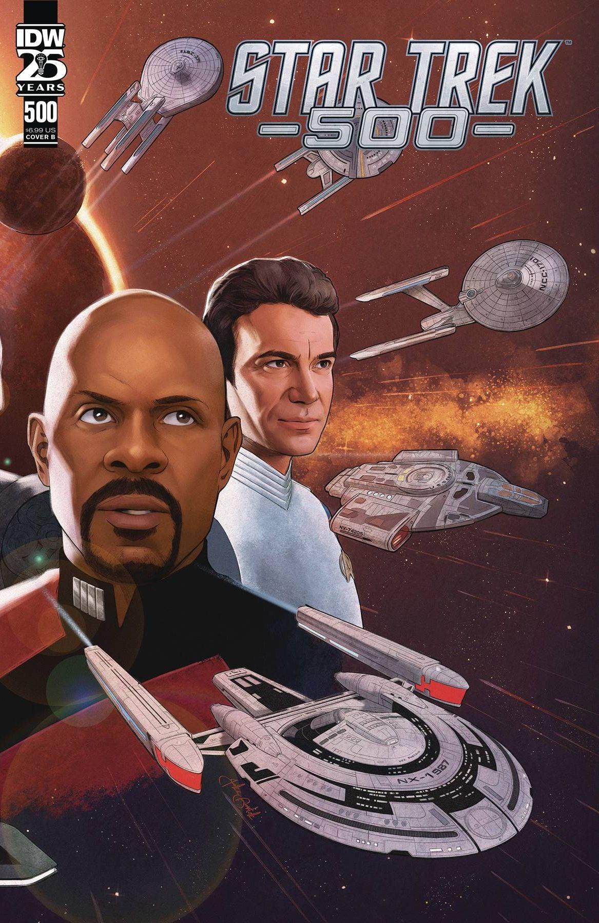 Star Trek #500 Variant B (Bartok)