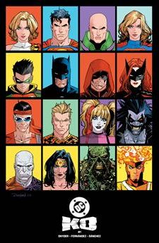 DC K.O. #1 (Of 5) Cover H Dan Mora Bracket Wraparound Card Stock Variant