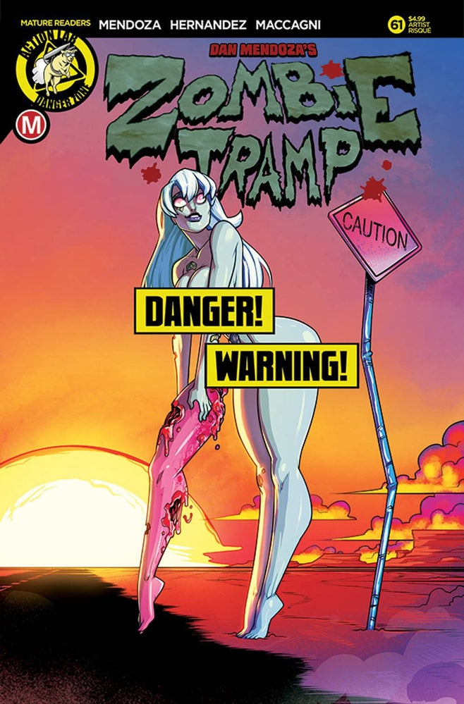 Zombie Tramp Ongoing #61 Cover D Federhenn Risque Limited Edition (Mature)