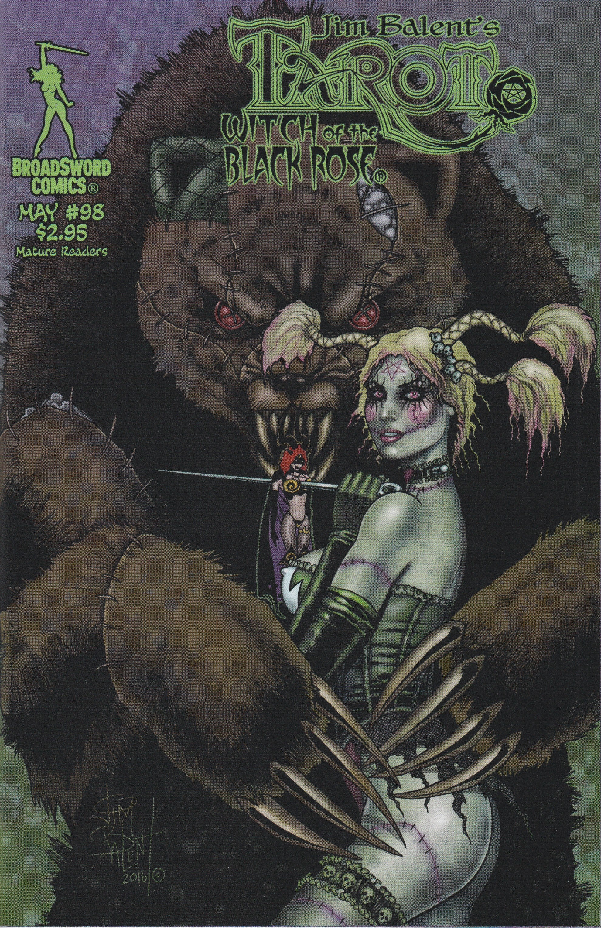 Tarot Witch Of The Black Rose #98 (Mature)