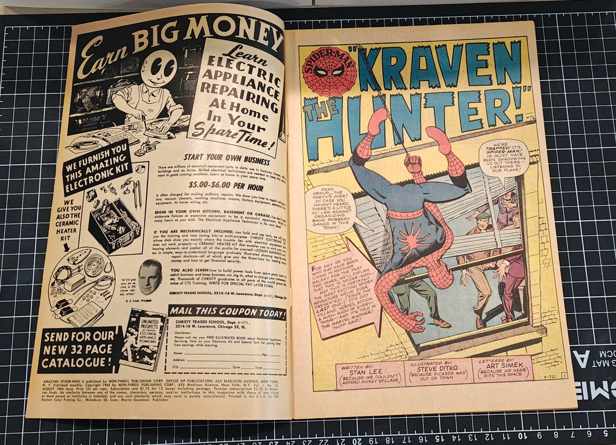 AMAZING SPIDER-MAN (1963) #015 VF (8.0)