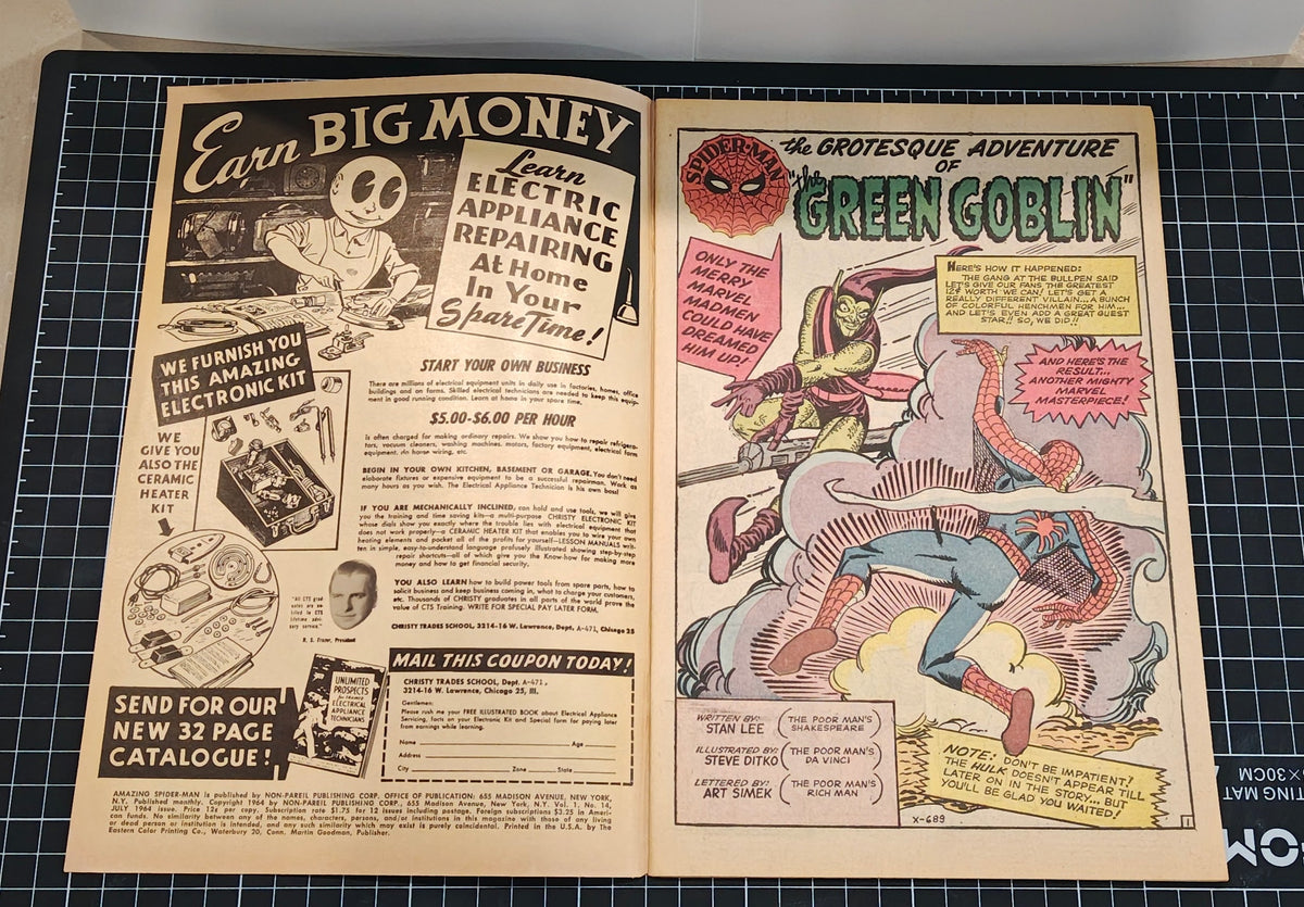 AMAZING SPIDER-MAN (1963) #014 VF (8.0)